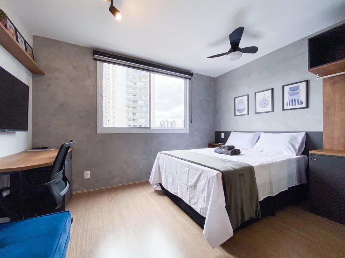 Apartamento Moderno E Confortavel No Ponto Do Bras *