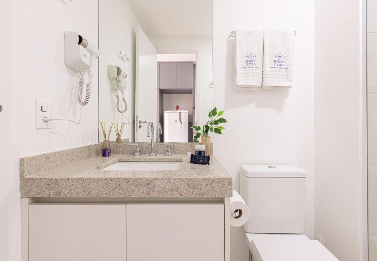 Apartamento Easy Star - Lindo No Coracao Do Brooklin! - Zm01h São Paulo