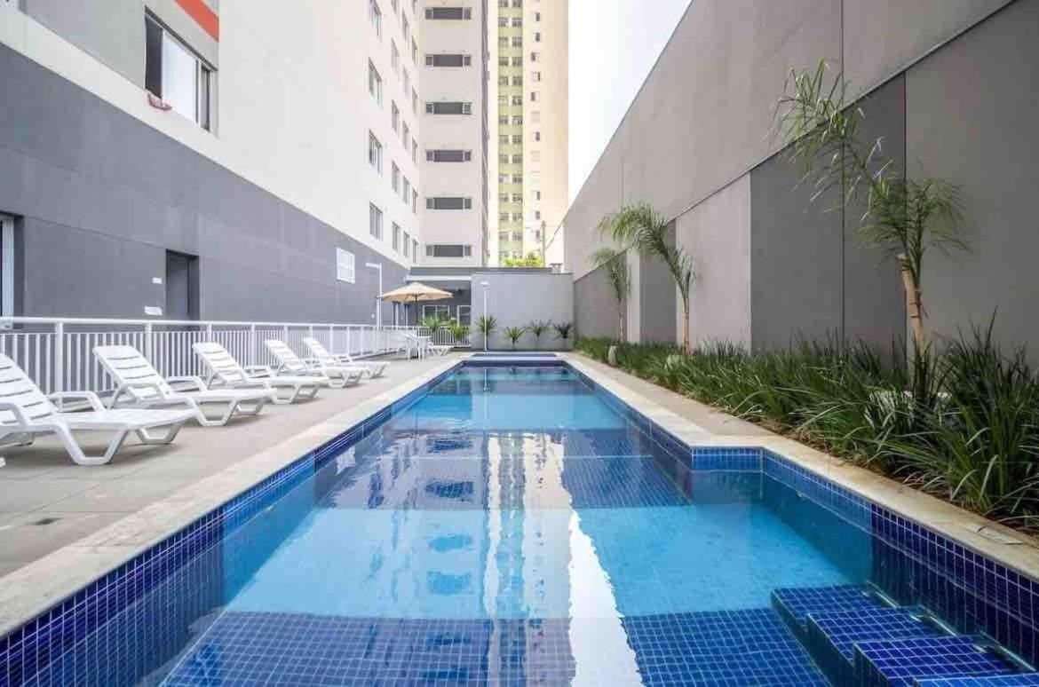 Mv22 - Apto C/ Piscina De Frente O Metro Bras Apartamento