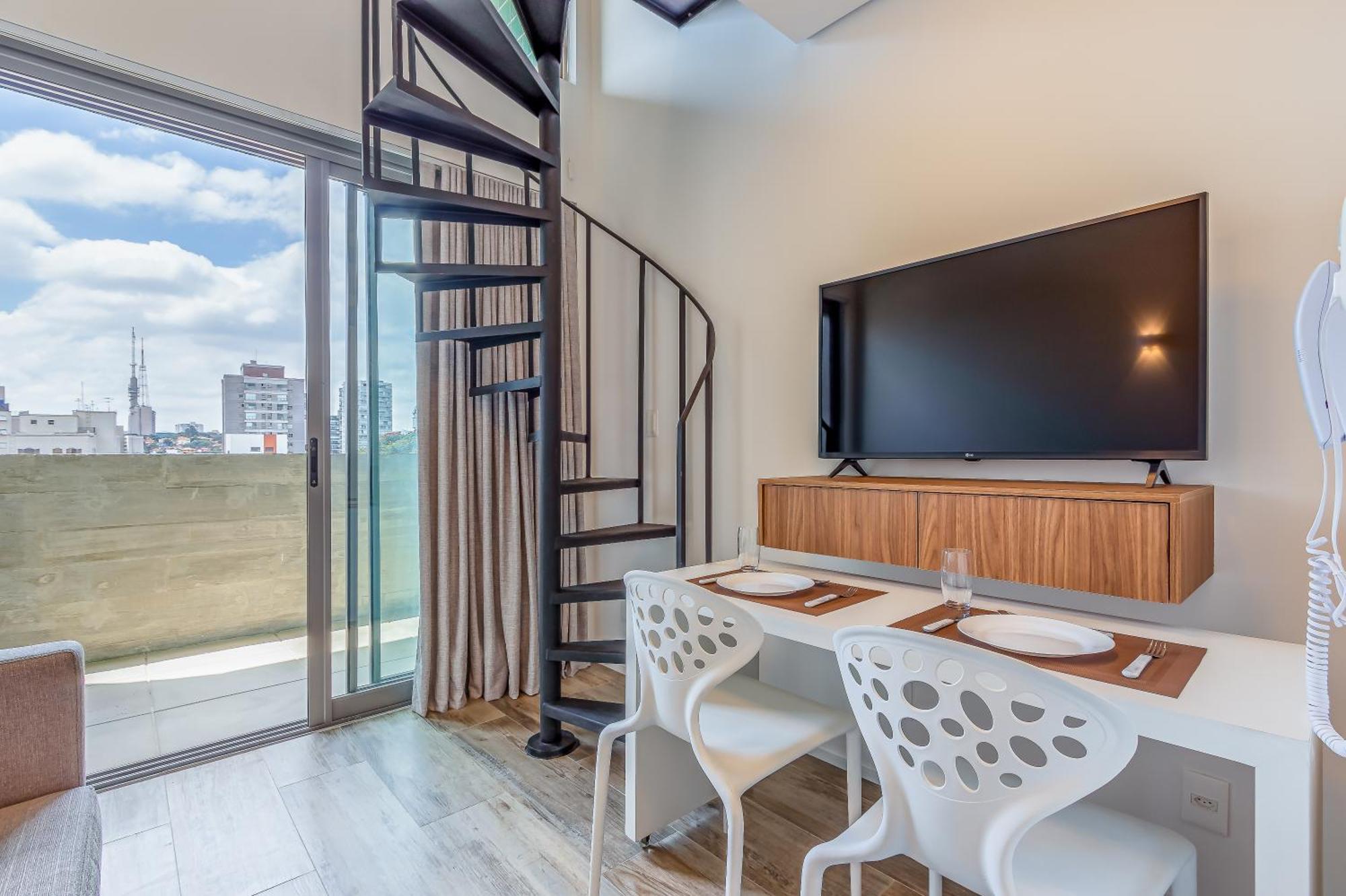 Flat Duplex Alto Padrao Harmonia 1028 São Paulo