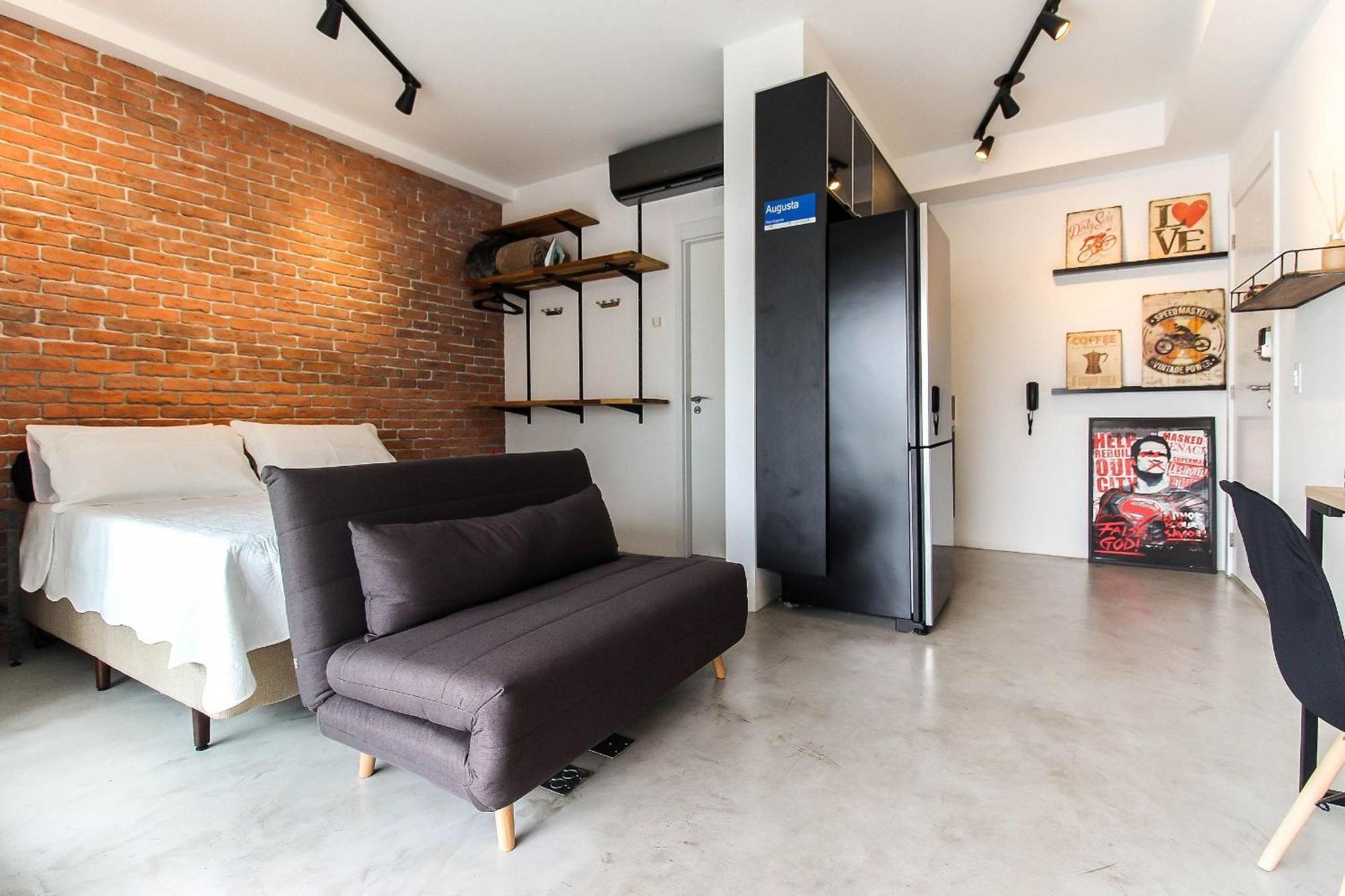 Apartamento Vs2201 - Apto Moderno Na Augusta Prox A Paulista *