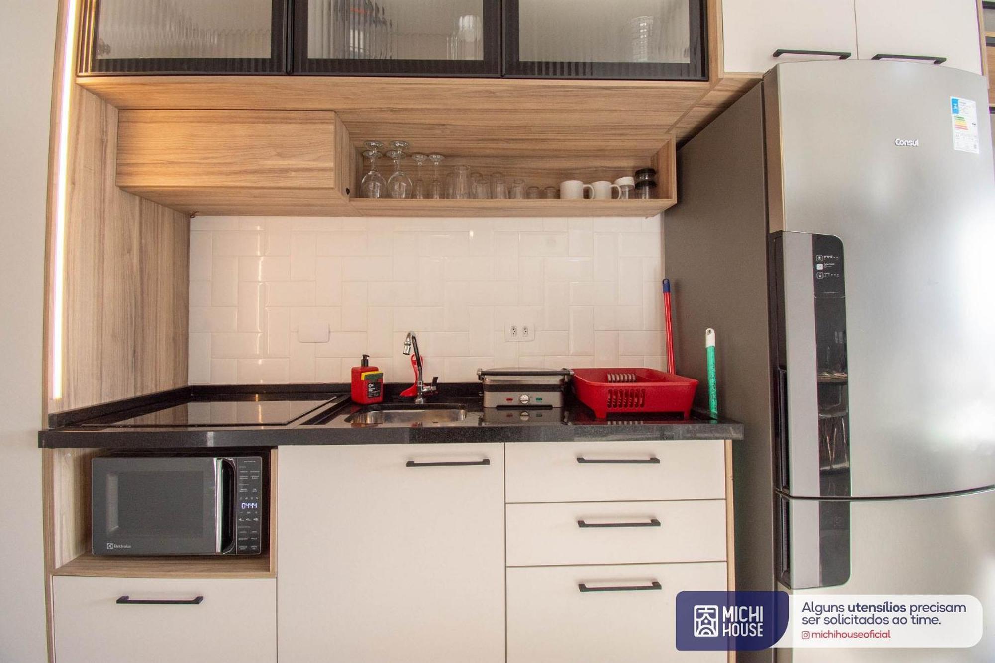 Maravilhoso Studio Pinheiros Ac/wf Vista Incrivel Apartamento