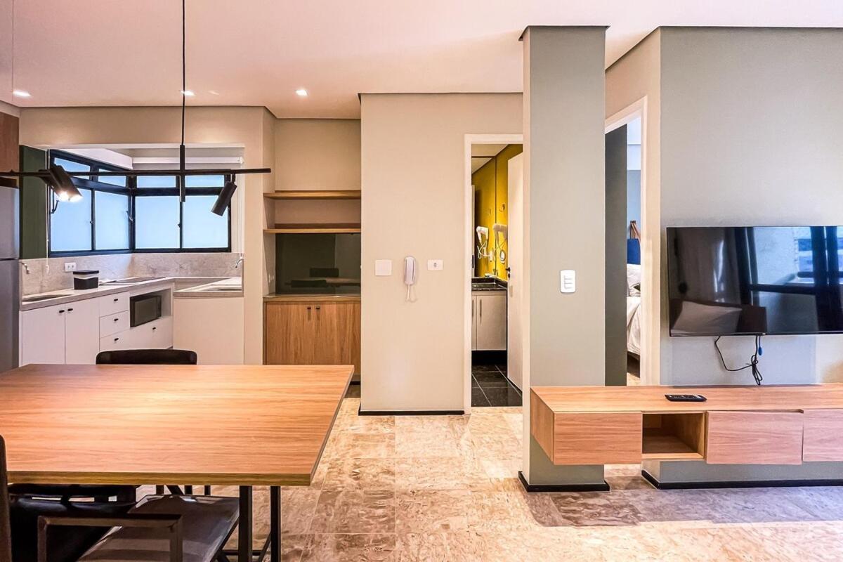 Apartamento B Homy Paulista - Amplo E Moderno Stp61 *