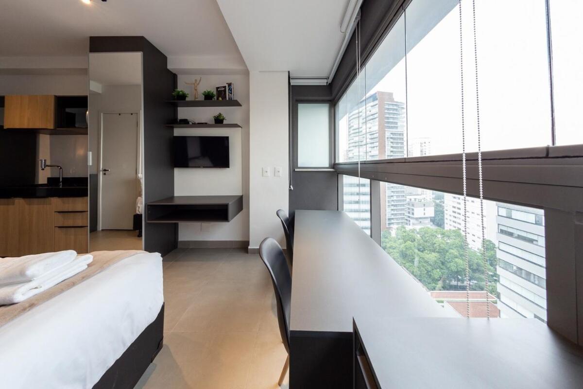 Apartment B Homy Pinheiros -80m Da Estacao Oscar F Or1422 *