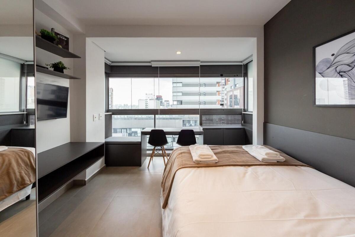 Apartment B Homy Pinheiros -80m Da Estacao Oscar F Or1422