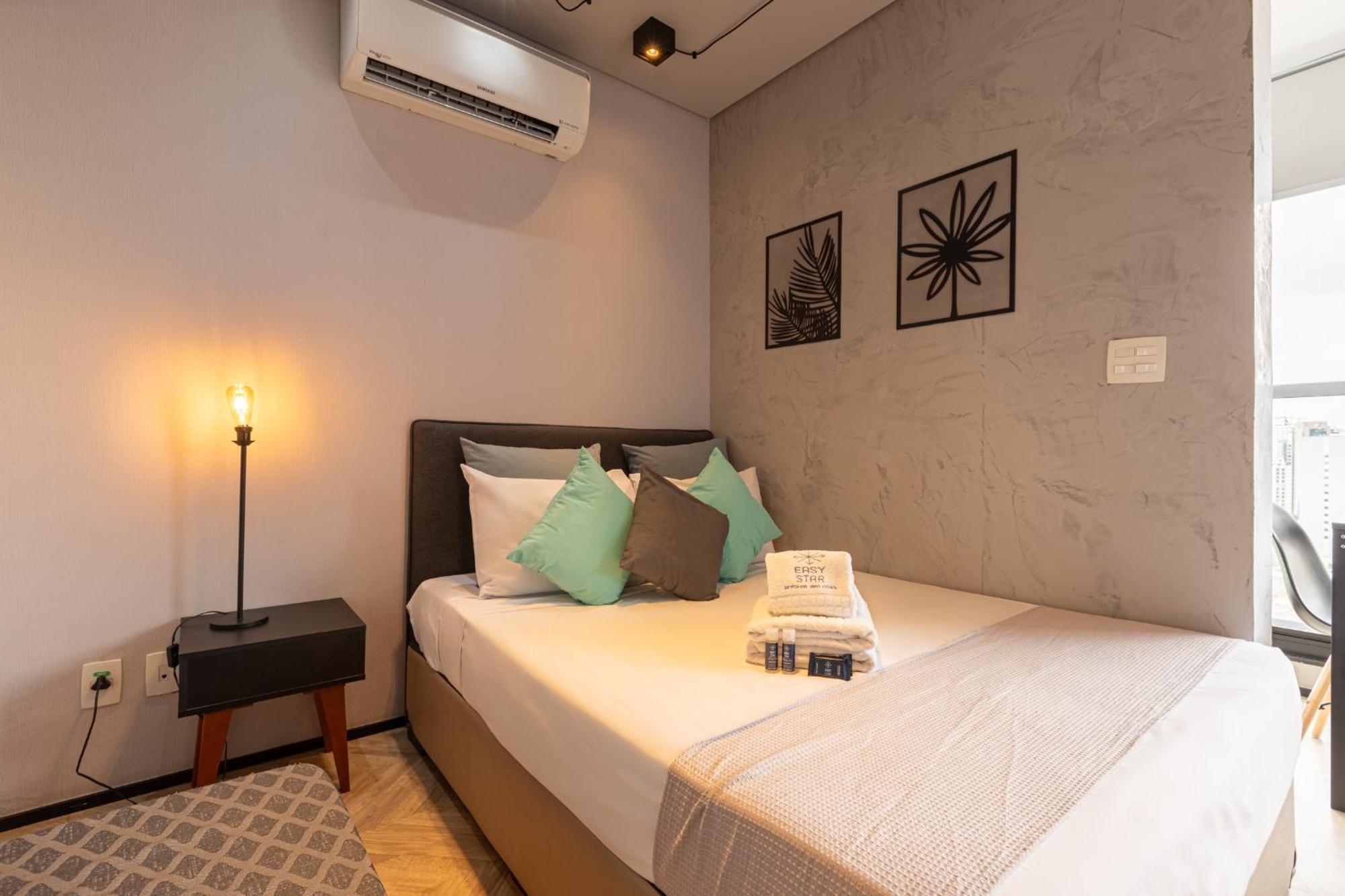 Easy Star - Com Vista Incrivel Na Olimpia - Kq01g Apartamento São Paulo