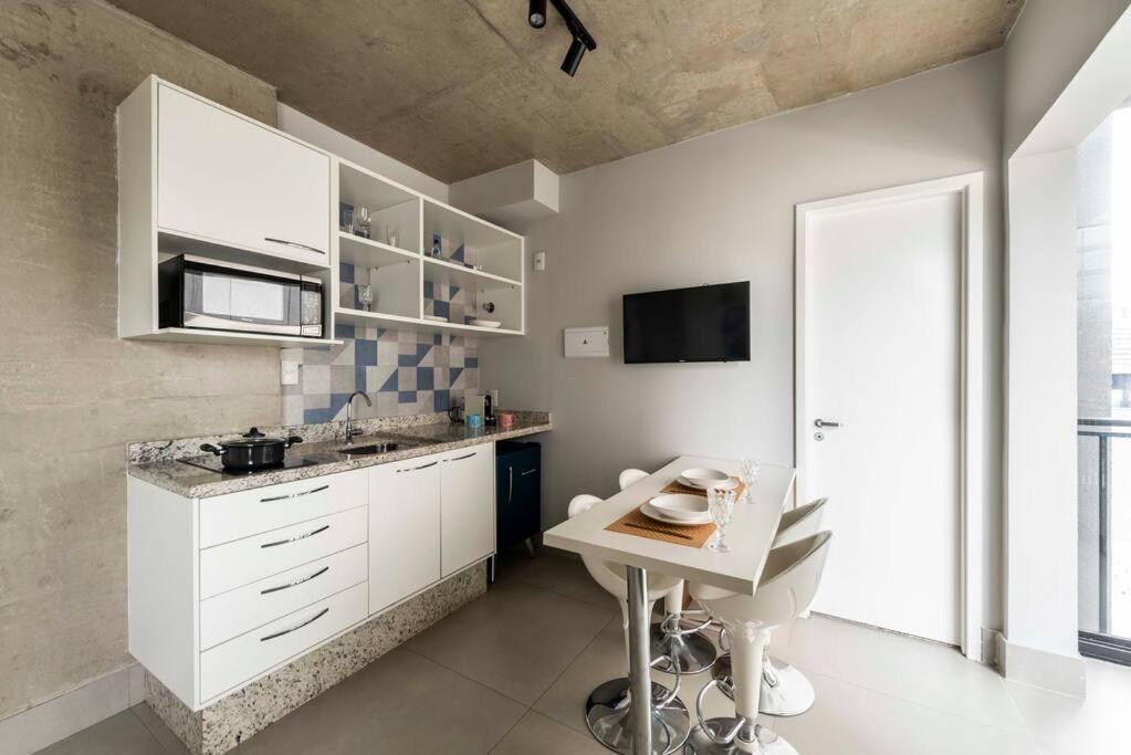 Apartamento 93 New Studio, Spacious Design Near Paulista Av