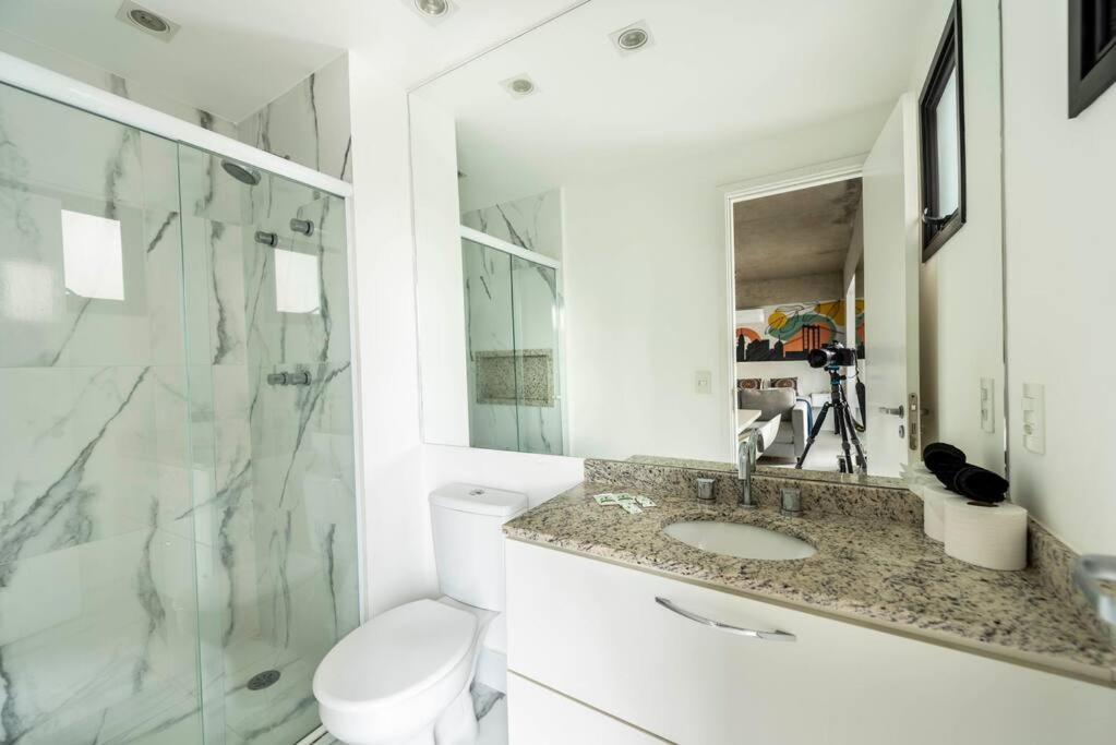 93 New Studio, Spacious Design Near Paulista Av Apartamento São Paulo