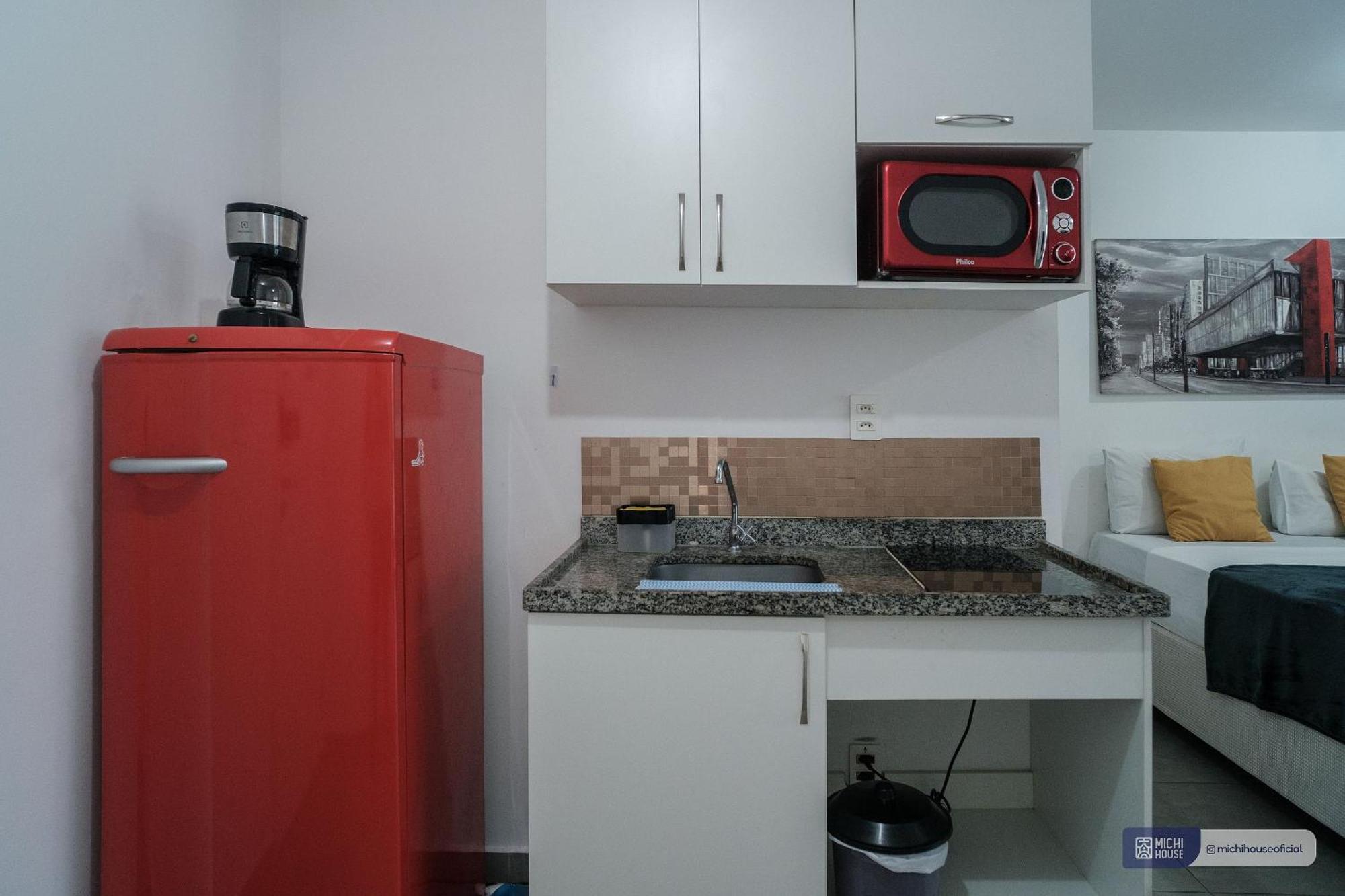 Confortavel Studio Metro Republica/lg Arouch Ac/wf *