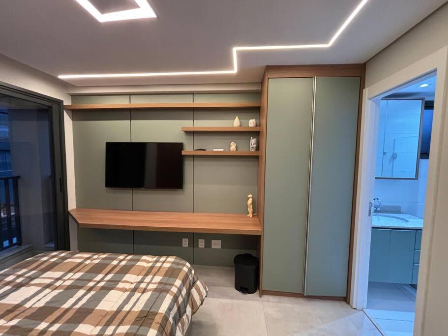 Apartamento Flat Completo E Confortavel Entre Itaim, Moema E Congonhas *