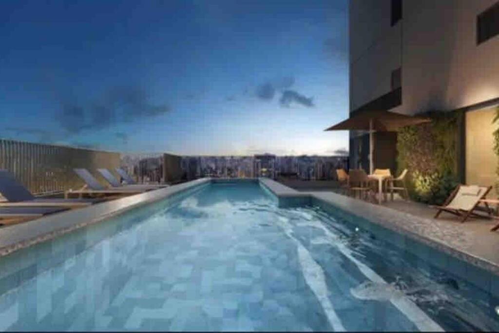 Apartamento Flat Completo E Confortavel Entre Itaim, Moema E Congonhas *
