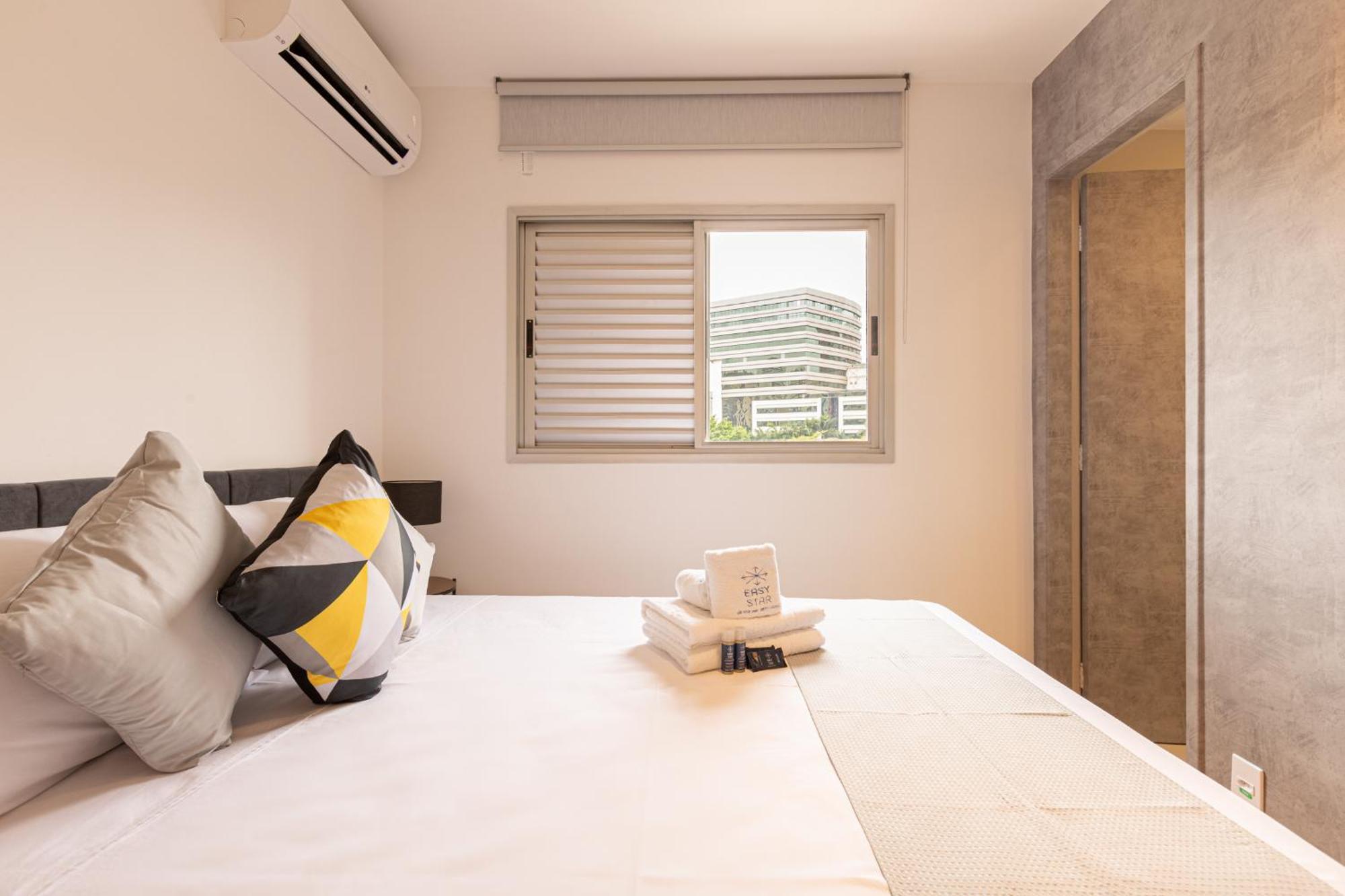 Apartamento Easy Star - Lindo C/vaga No Itaim Bibi - Ad03i *