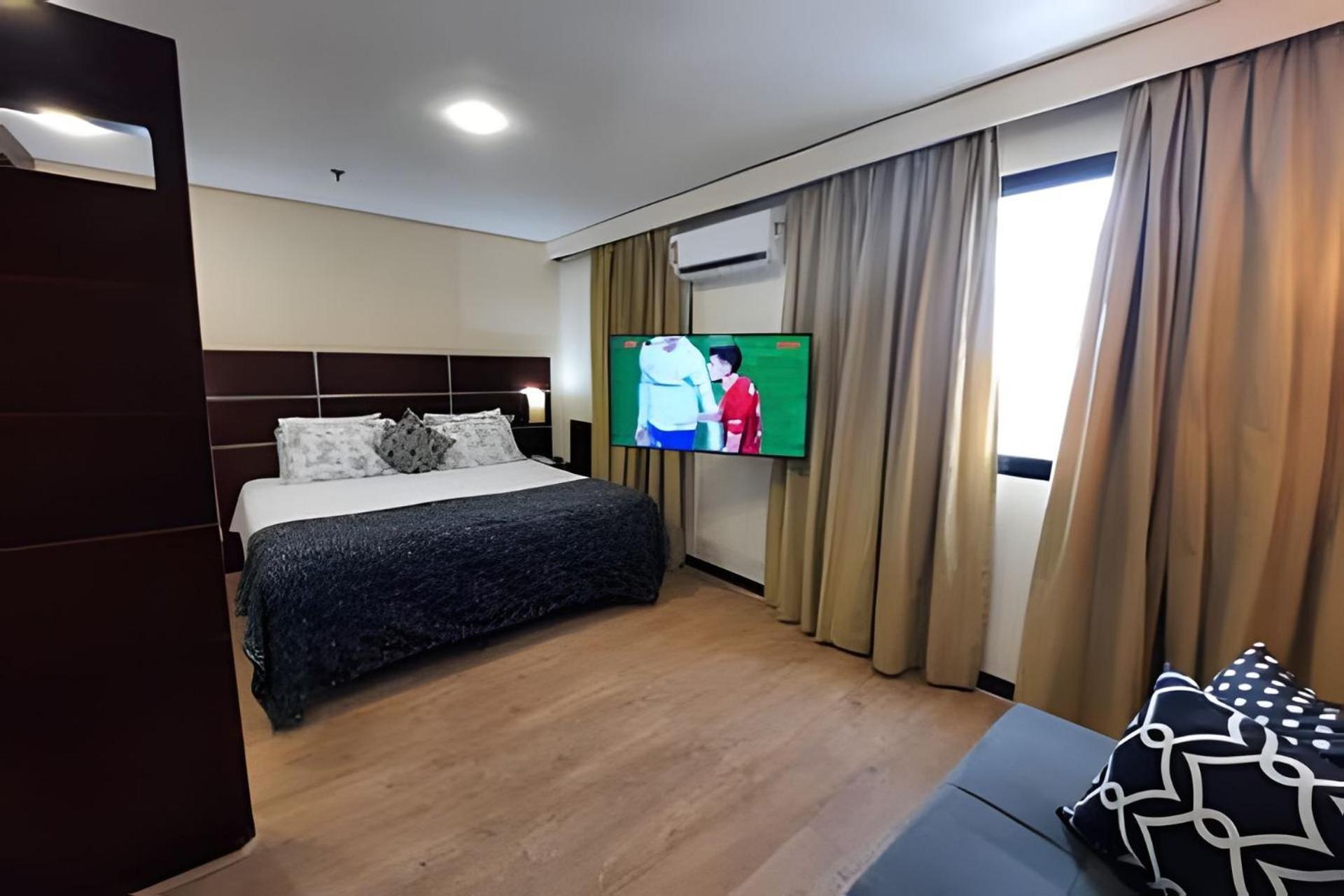 Flat Rua Americo Brasiliense 2163 Uh1208 Apartamento São Paulo