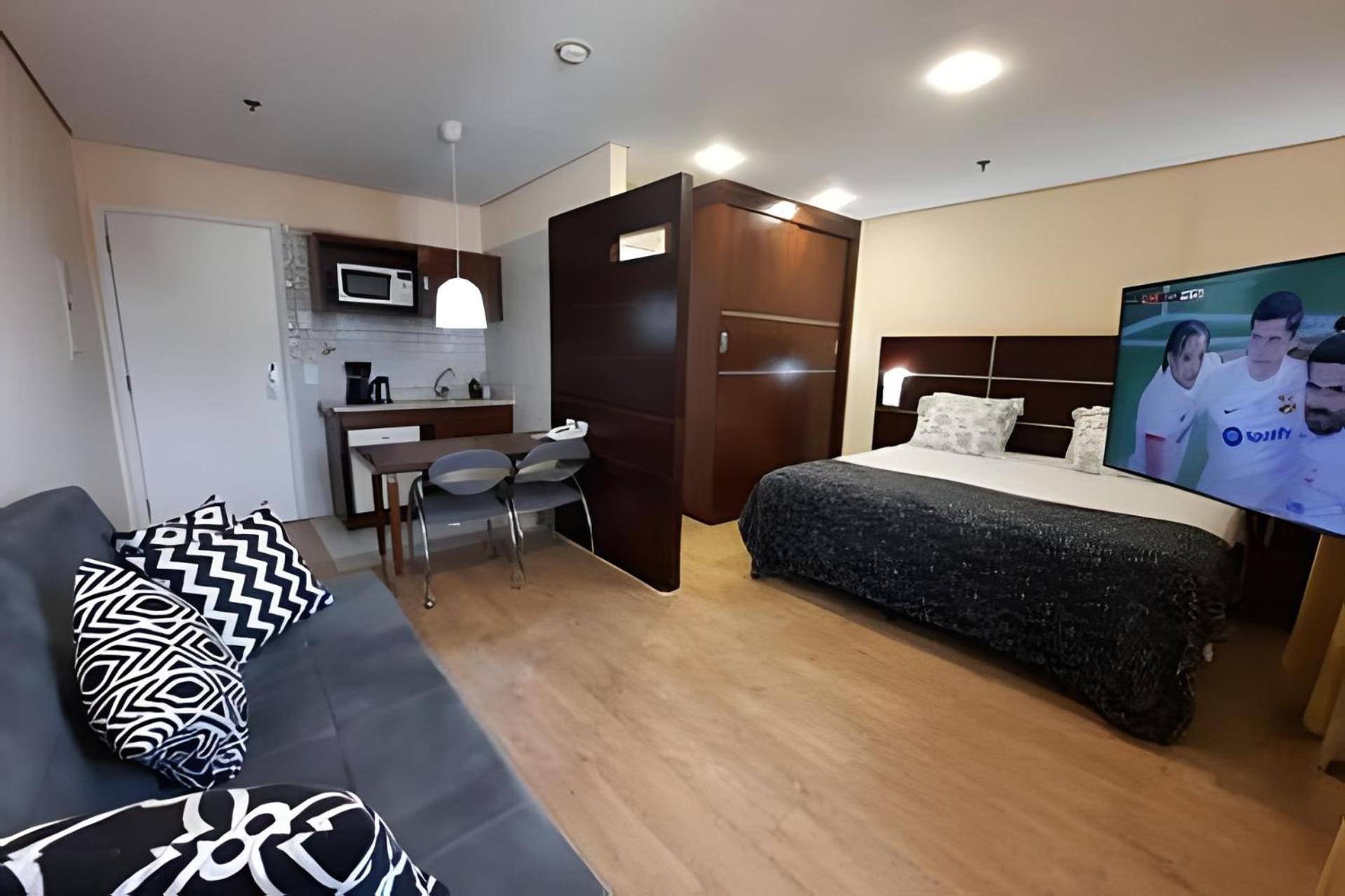 Flat Rua Americo Brasiliense 2163 Uh1208 Apartamento