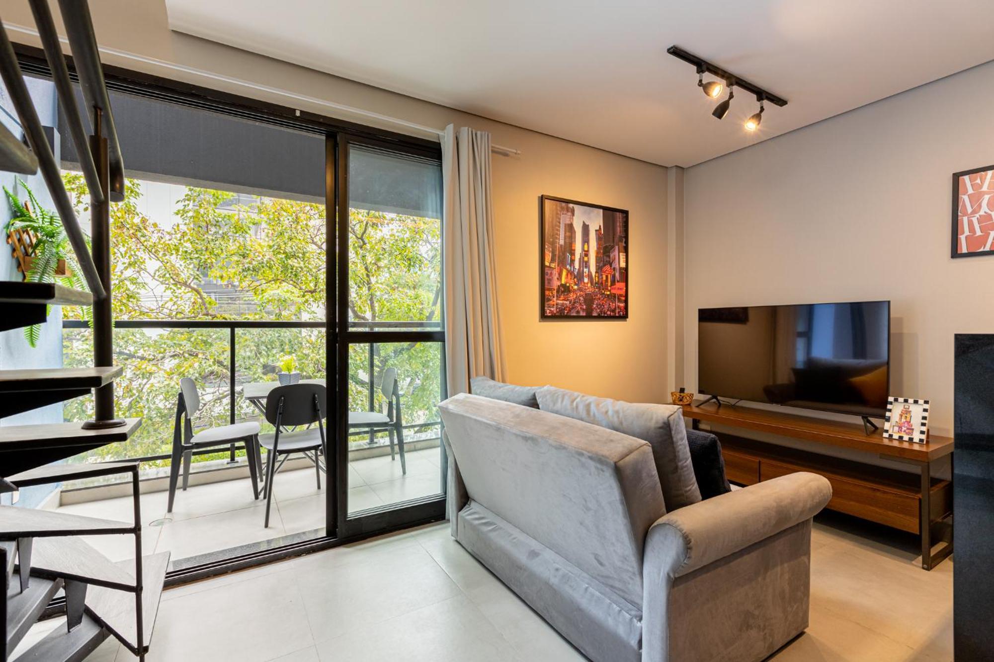 Easy Star - Duplex Moderno Na Olimpia - Um01h Apartment Sao Paulo