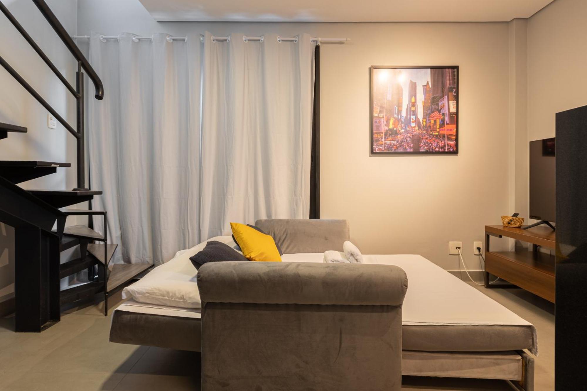 Apartamento Easy Star - Duplex Moderno Na Olimpia - Um01h