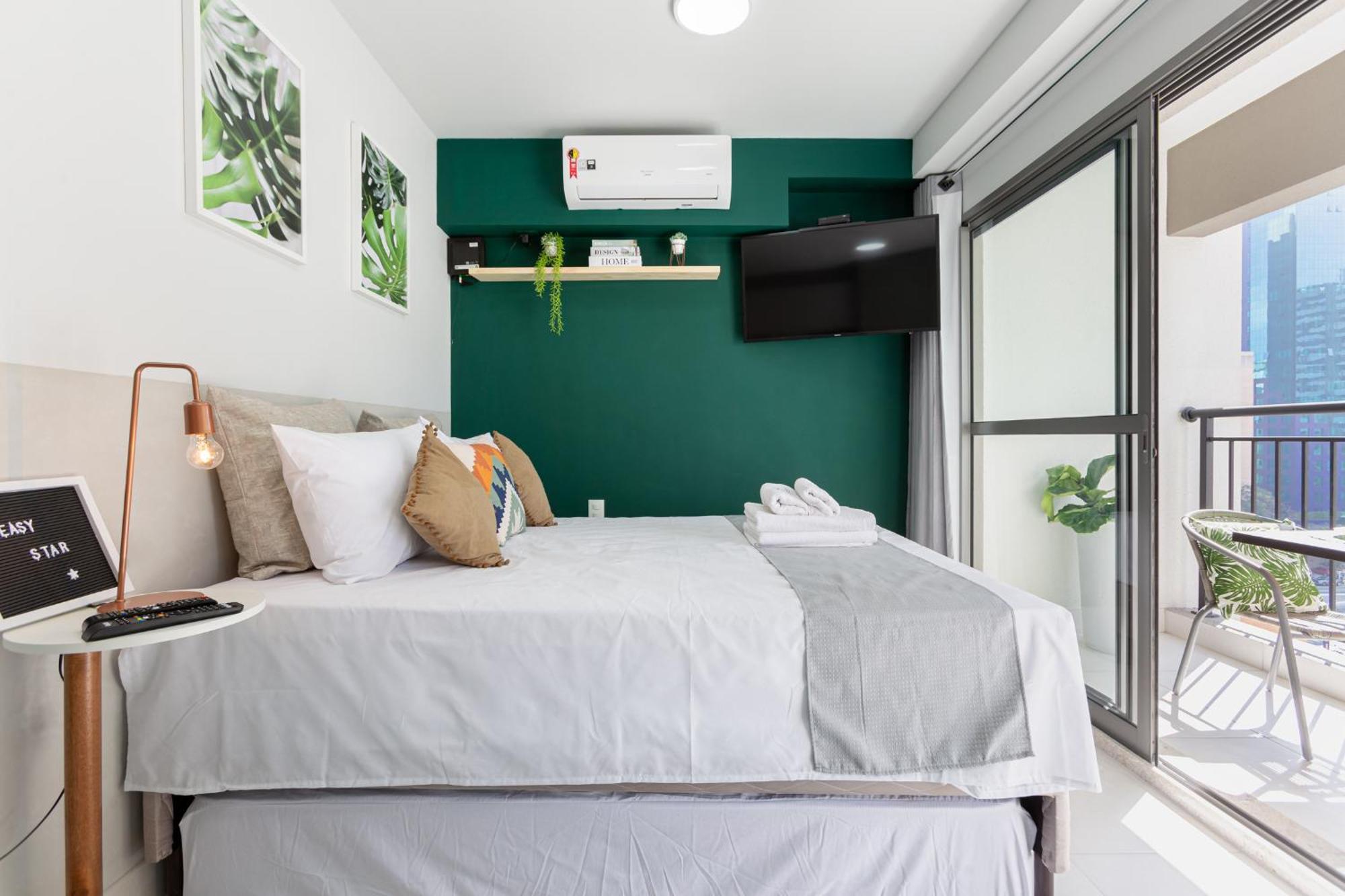 Apartamento Easy Star - Lindo No Coracao De Moema - Ip01h *