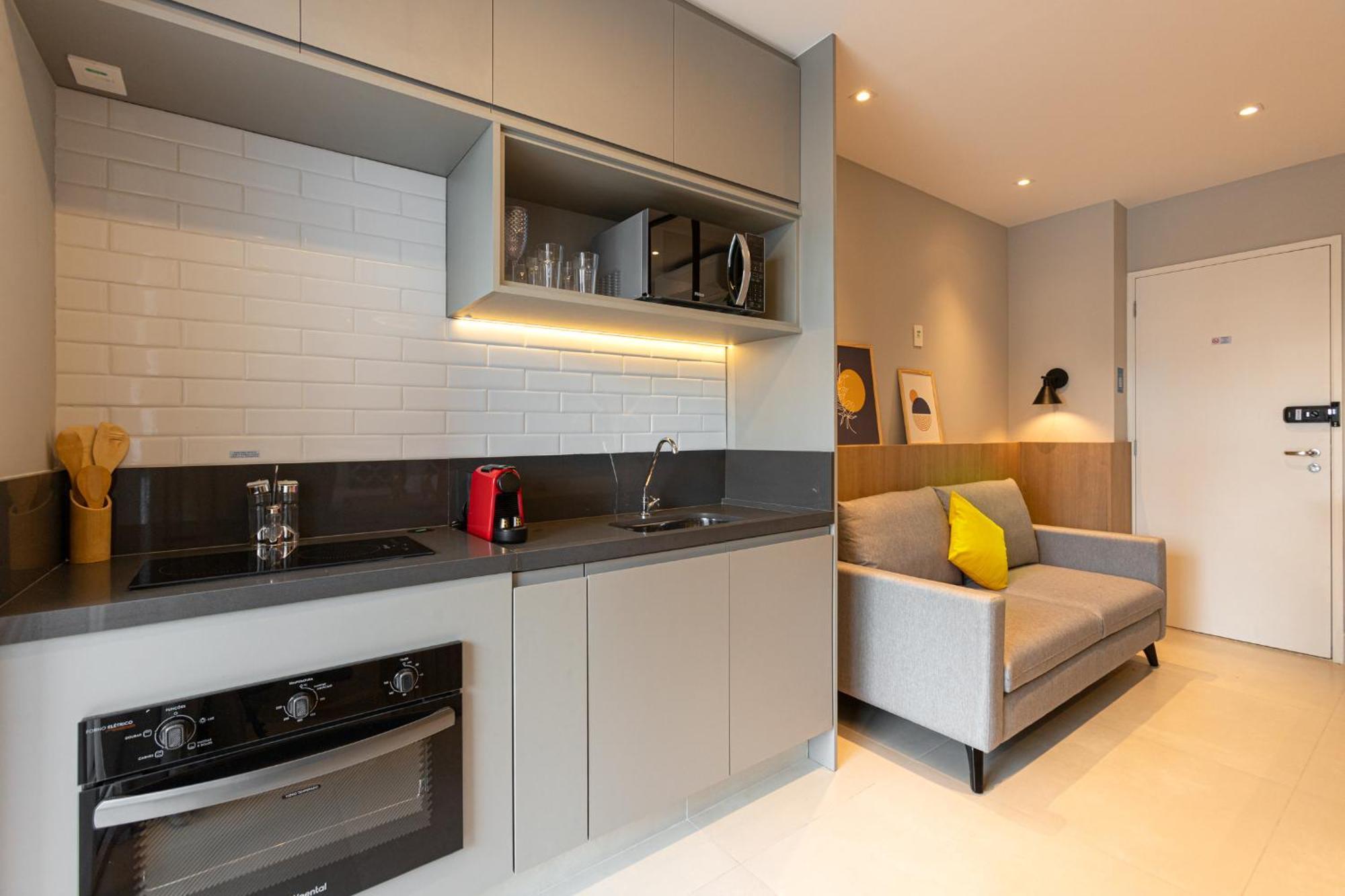 Apartamento Easy Star - Lindo Lado Faria Lima - Qf01h *
