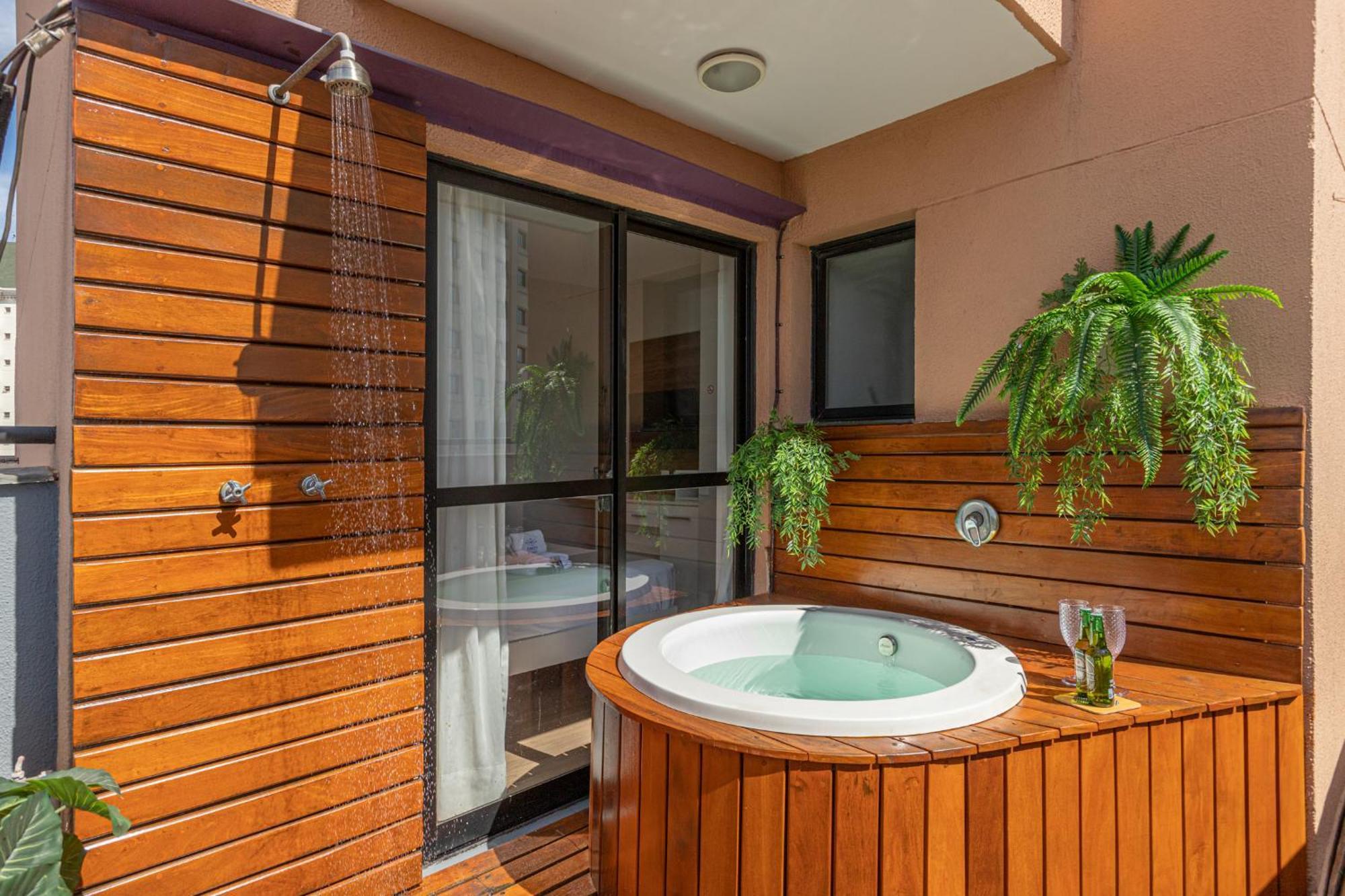 Easy Star - Na Olimpia Com Ofuro E Vista Incrivel - Te01h Apartment *