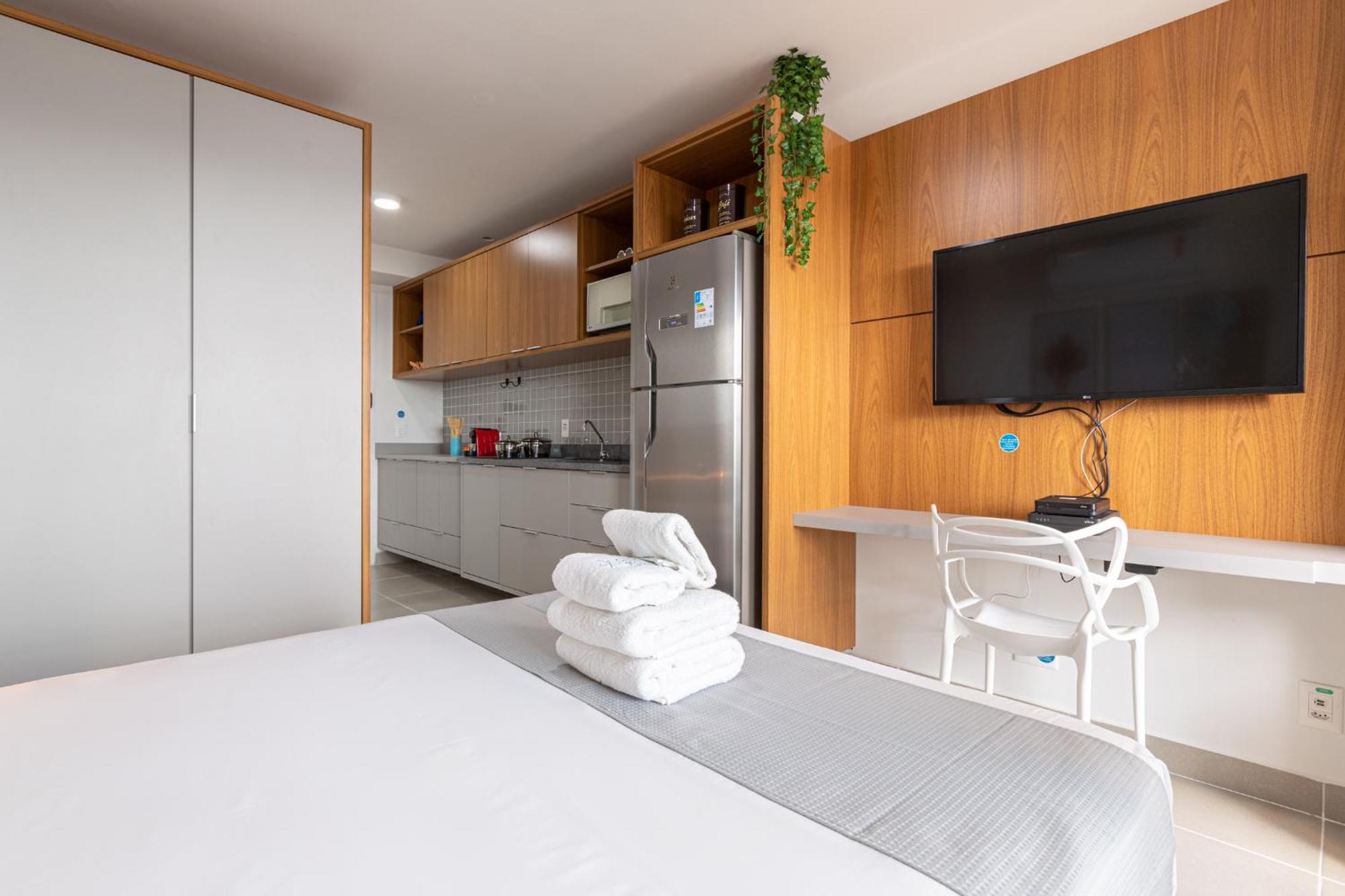 Easy Star - Lindo Studio No Alto Da Boa Vista Proximo Ao Metro - Tx03h Apartamento