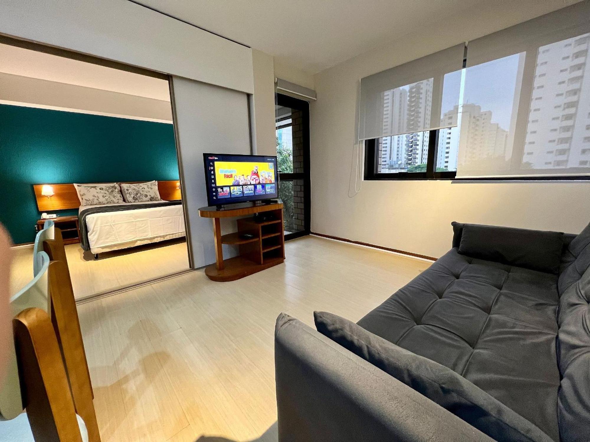 Flat Qi Ibirapuera Internet, Garagem E Arrumacao São Paulo