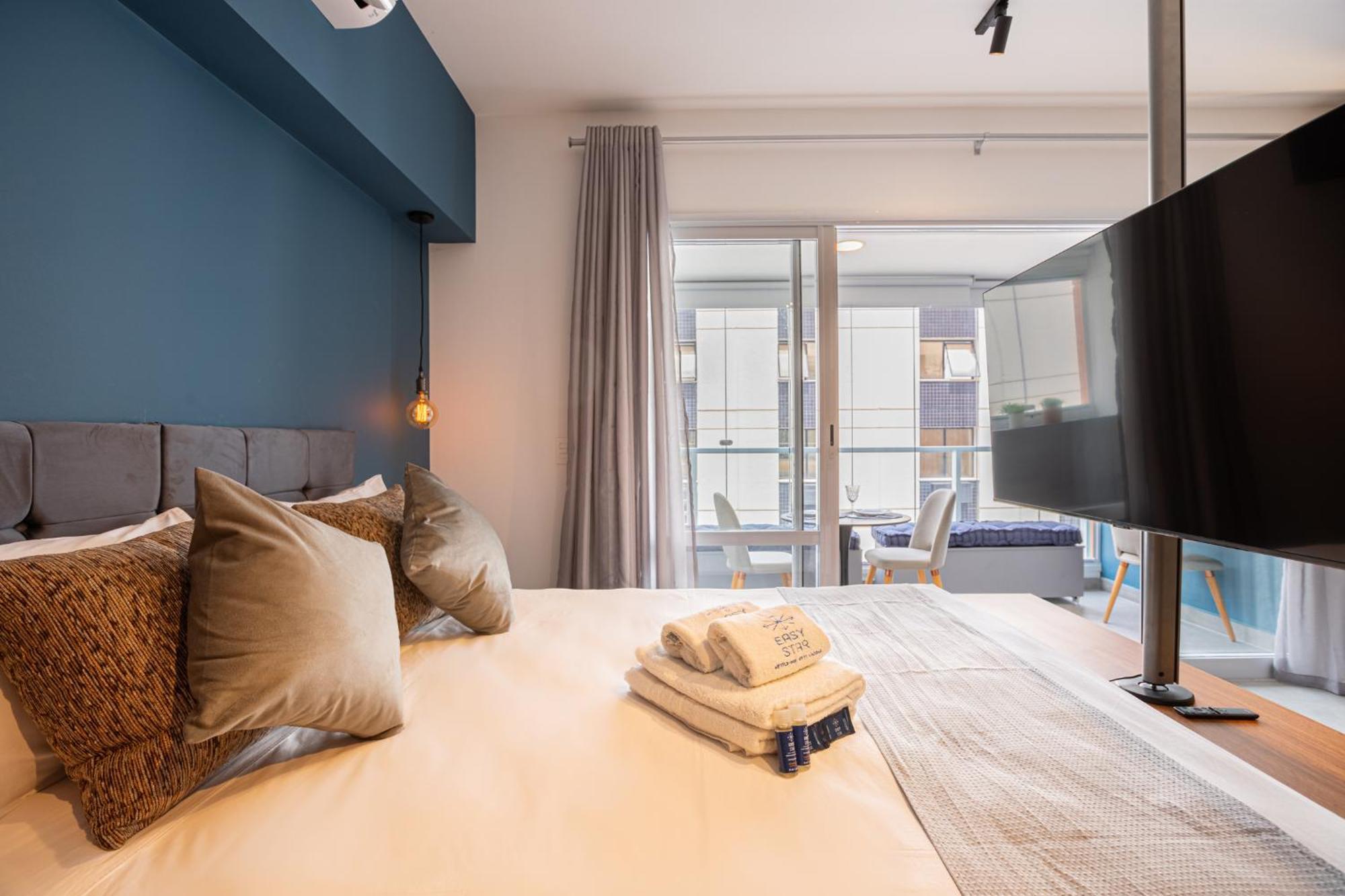 Apartamento Easy Star - Moderno C/vaga No Campo Belo - Ah01i *