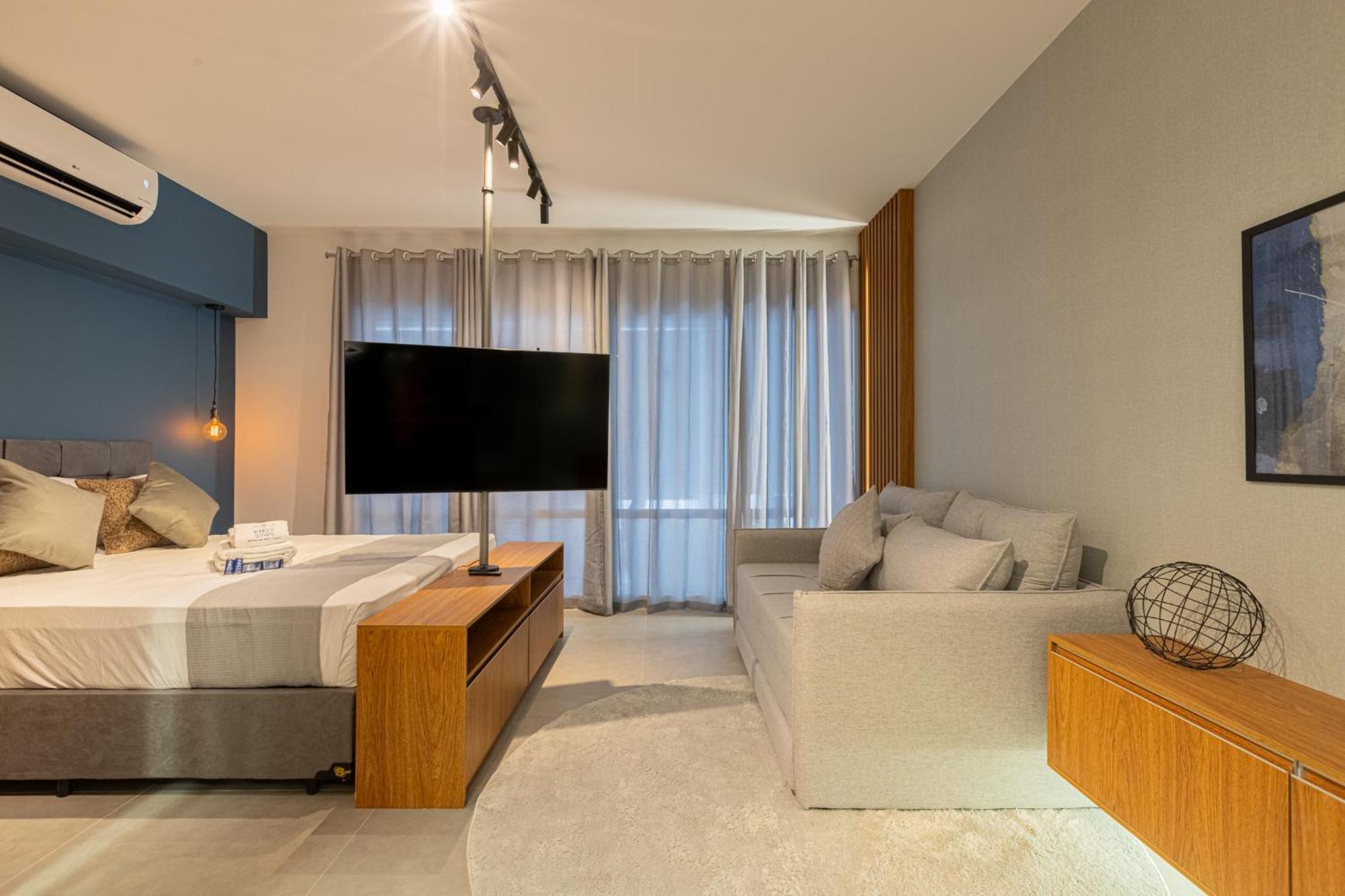 Apartamento Easy Star - Moderno C/vaga No Campo Belo - Ah01i