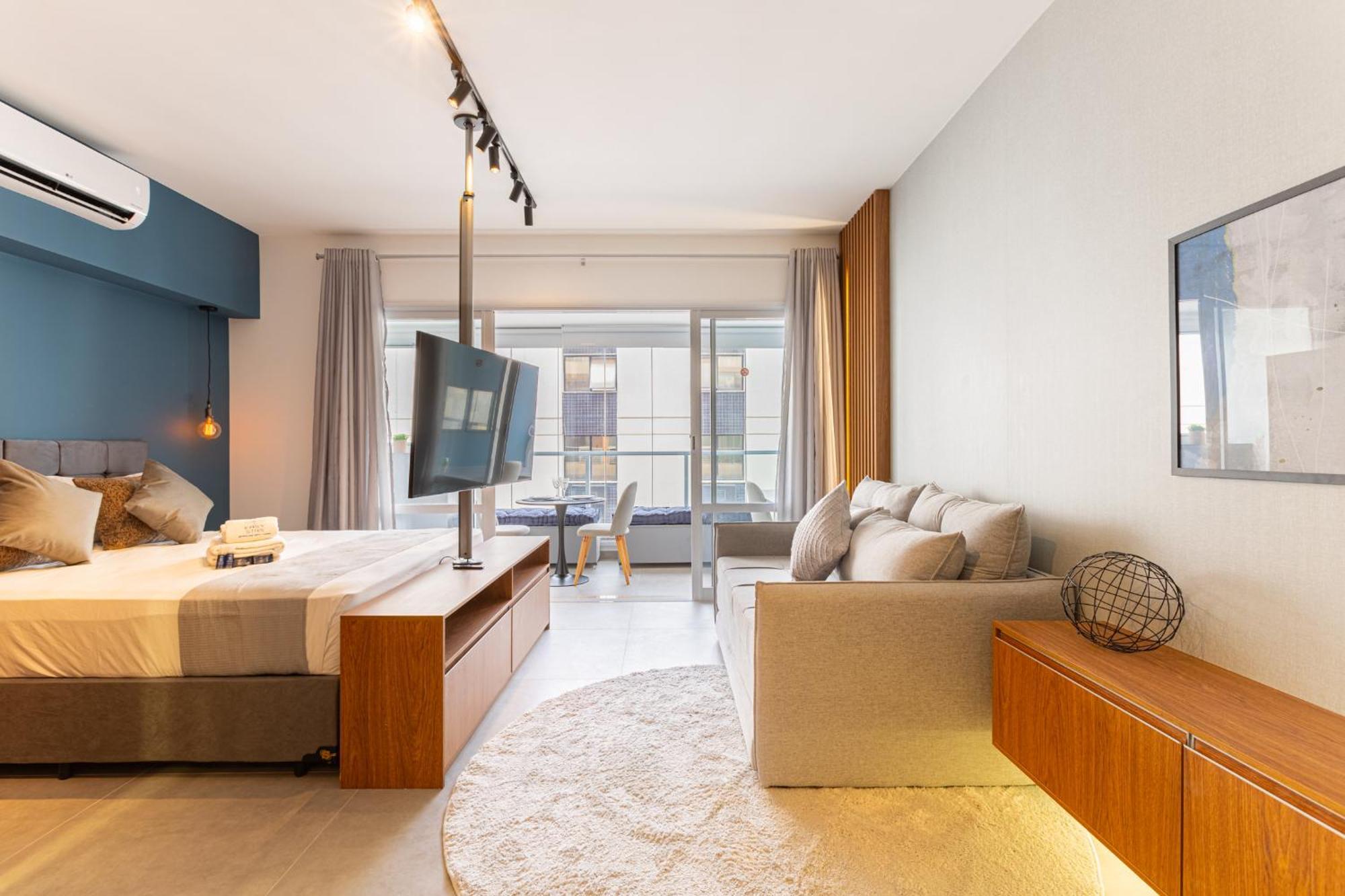 Apartamento Easy Star - Moderno C/vaga No Campo Belo - Ah01i