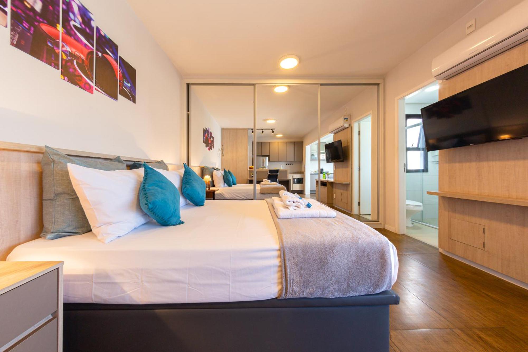 Apartamento Easy Star - Espacoso Ao Lado Do Aeroporto Congonhas - Hh01h *