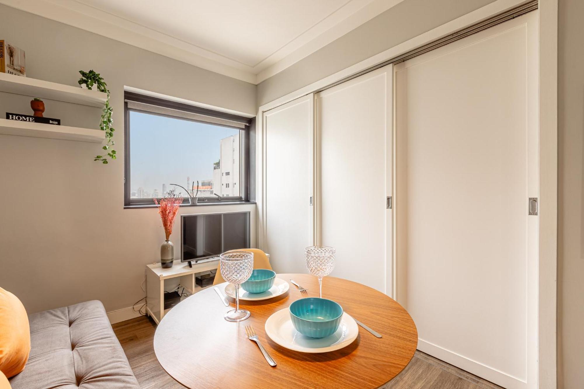 Apartamento Easy Star - Flat Aconchegante C/vaga No Jardins - Zj01h São Paulo