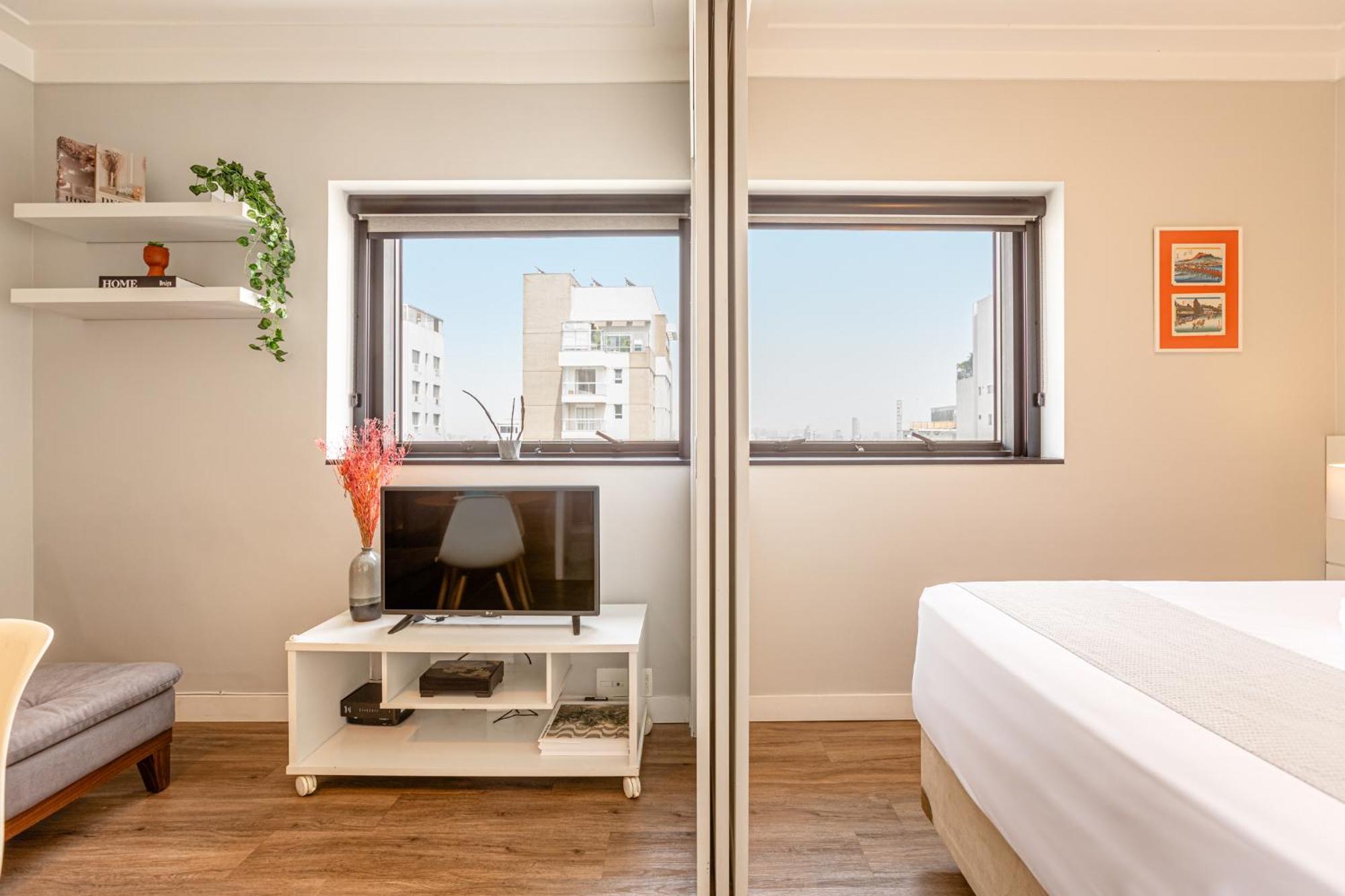 Easy Star - Flat Aconchegante C/vaga No Jardins - Zj01h Apartamento São Paulo