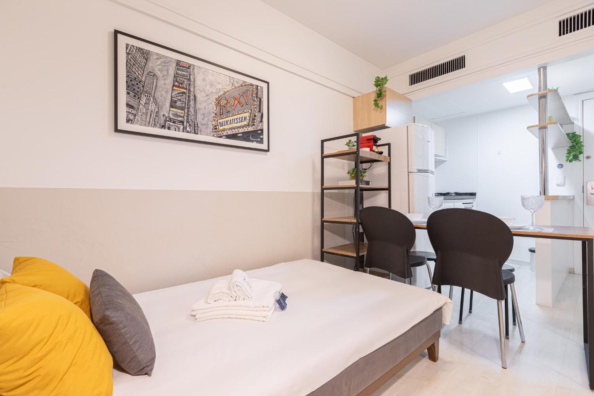 Easy Star - Lindo E Aconchegante Flat No Jardins - Wp01h * São Paulo