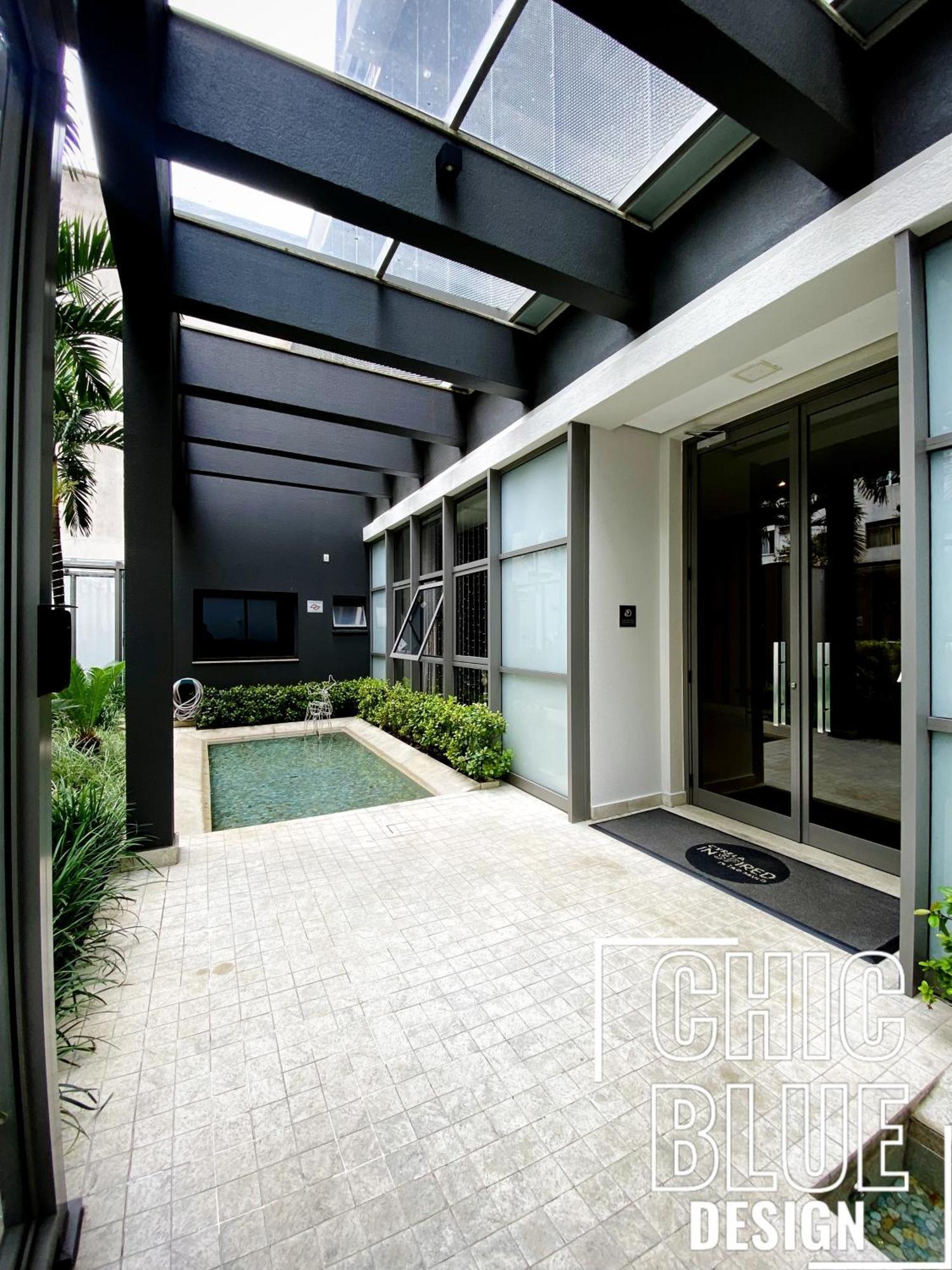 Apartment Chic Blue Design Com Vaga De Garagem