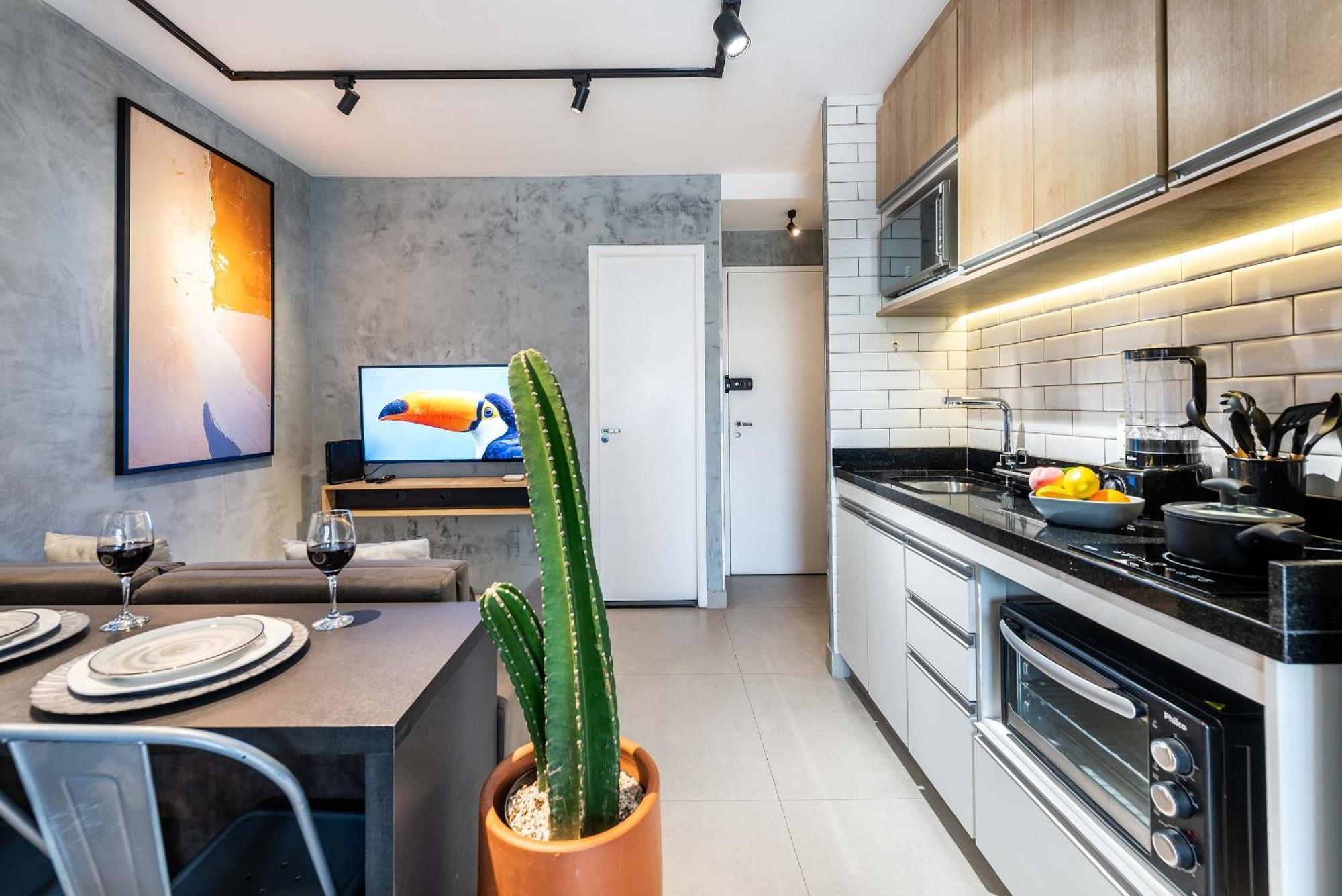 Mi602 Conforto E Aconchego Ate 4 Apartment