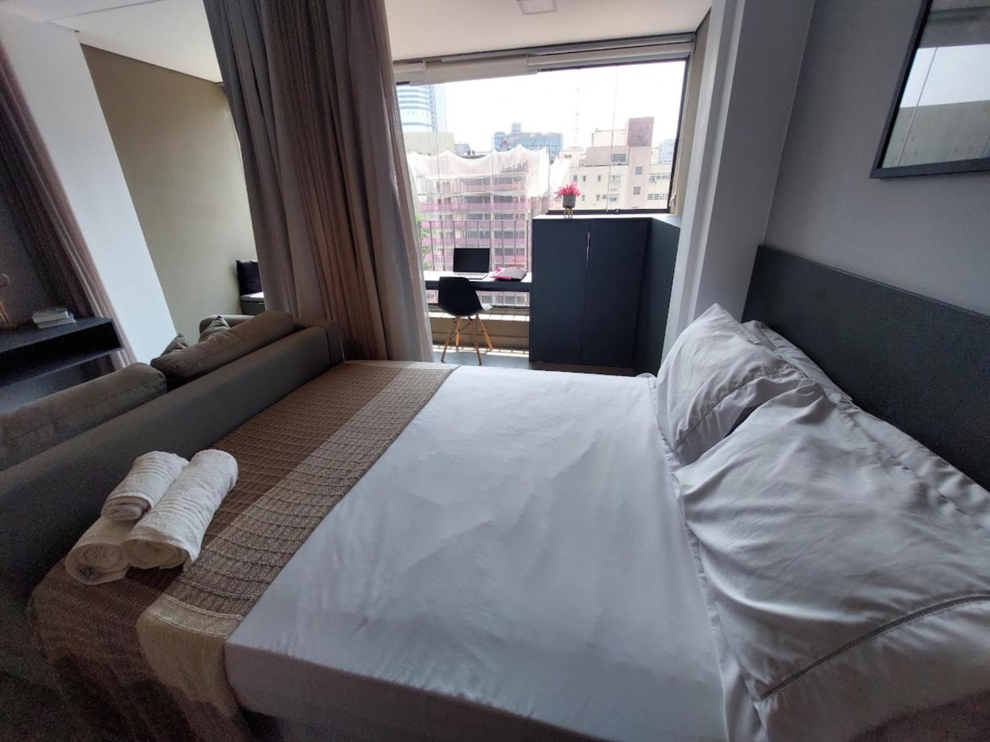 Apartamento Book Sampa Apt.1208 Seu Refugio Prox. Metro Oscar *
