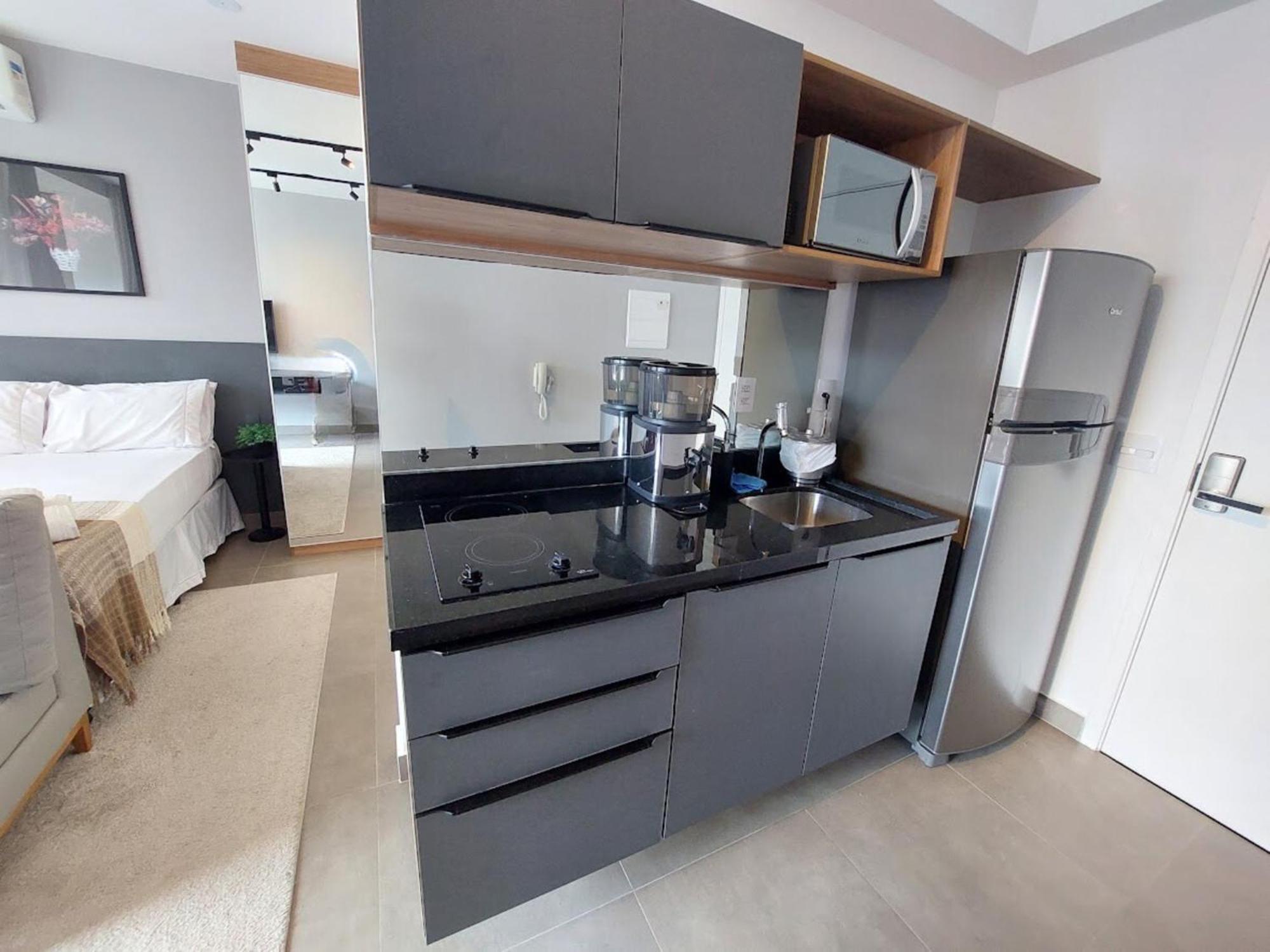 Apartamento Book Sampa Apt.1208 Seu Refugio Prox. Metro Oscar São Paulo