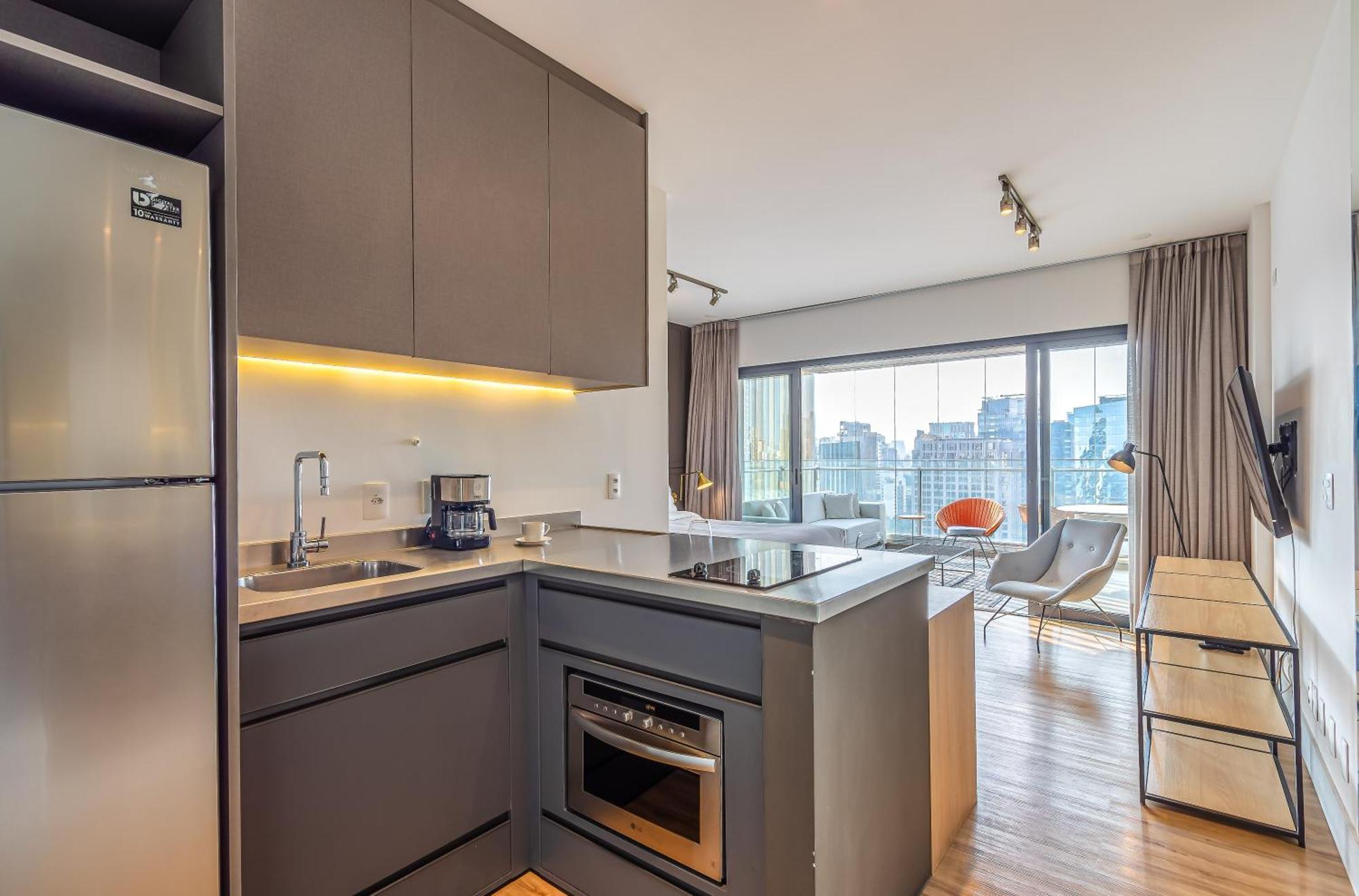 Apartamento Condominio Forma Itaim - Uma Experiencia De Hospedagem Sofisticada Em São Paulo