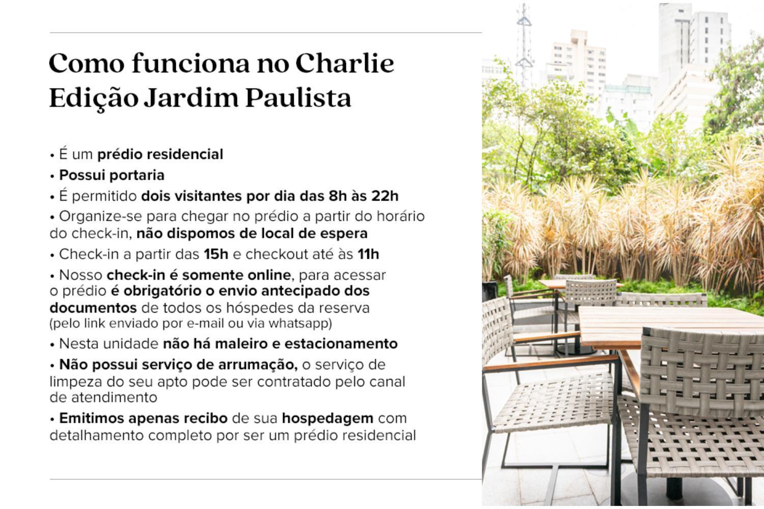 Charlie Edicao Jardim Paulista Apartment *