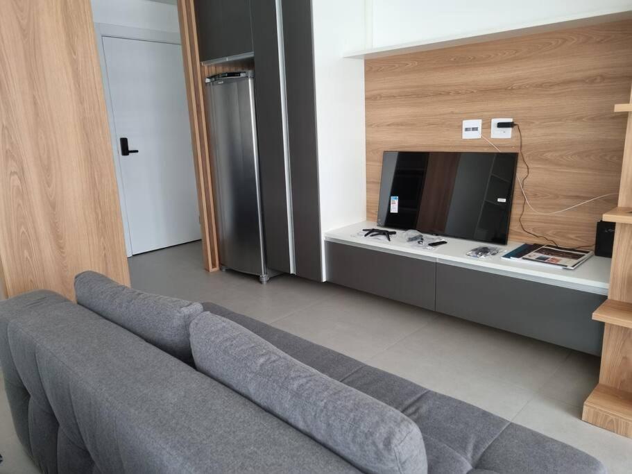 Apartment Mobiliado, Com Garagem, 50m Metro Brooklin, Proximo Shopping Morumbi Em Sp *