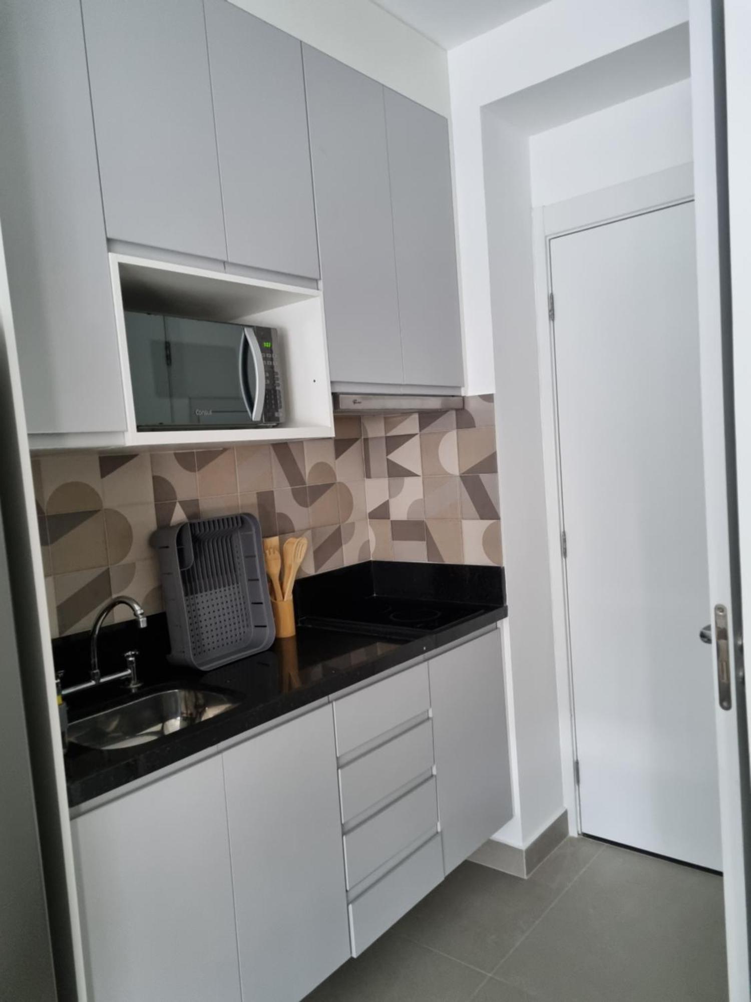 Apartamento Mobiliado, 50m Do Metro Brooklin, Proximo Shopping Morumbi Em Sp
