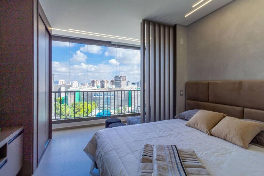 Apartamento Em Perdizes Proximo Ao Allianz Com Wi-fi 500mb, Garagem E Piscina No Rooftop