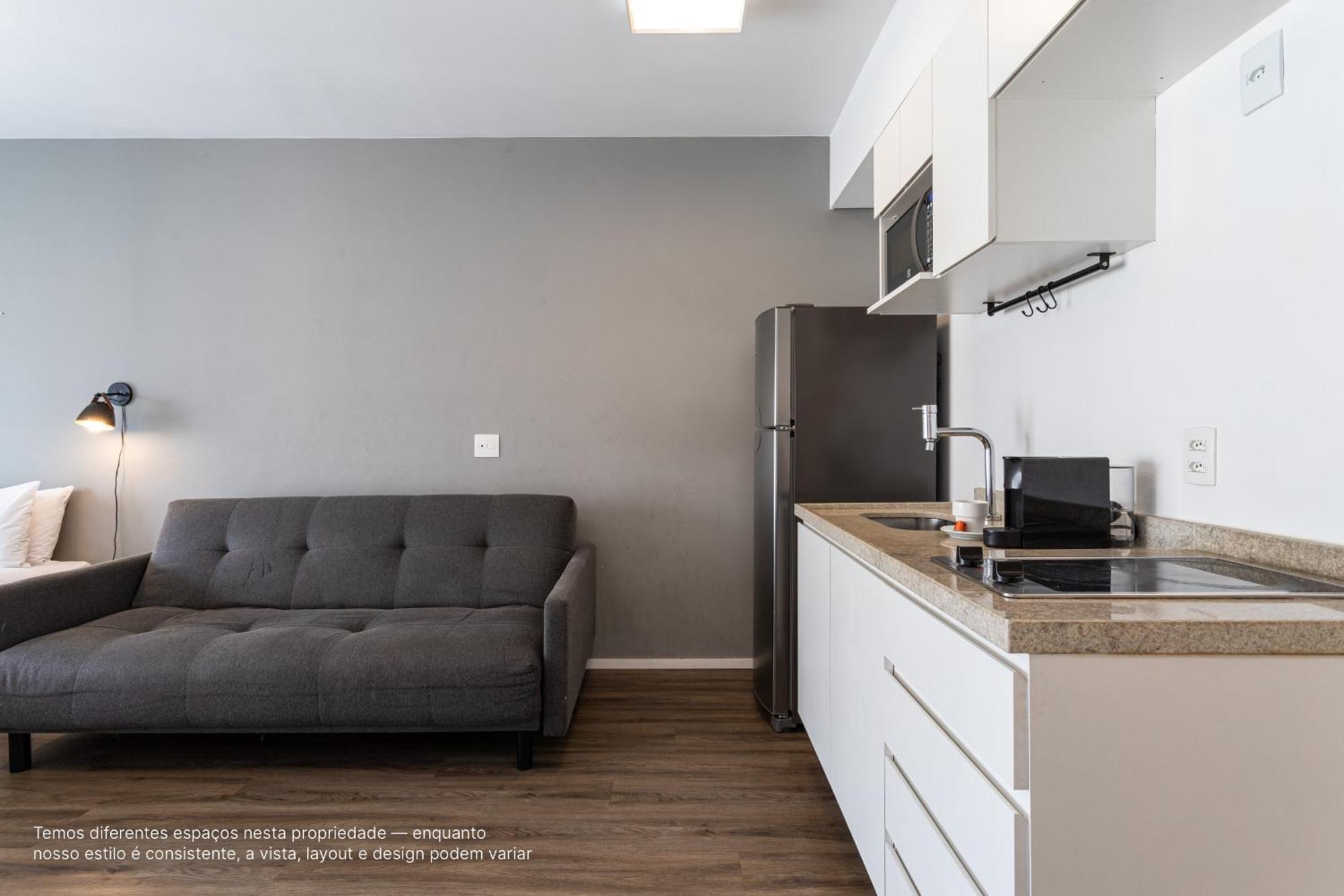 Setin Downtown Genebra - Completos Na Bela Vista Com Piscina Apartamento