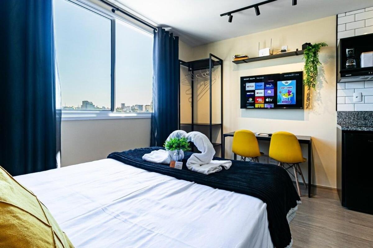 Esplendido Studio No Bras Com Piscina/metro Bras Apartment Sao Paulo