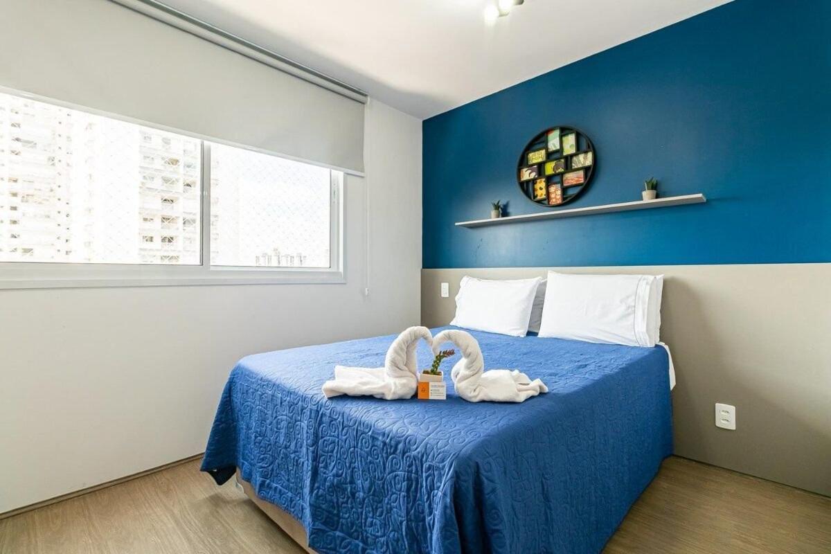 Contente No Bras Com Piscina/metro Bras Apartamento