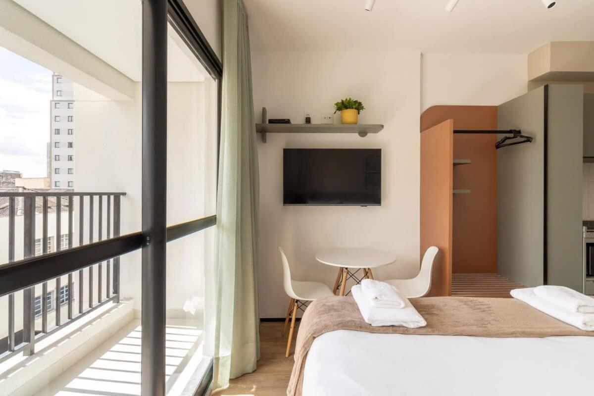 Apartamento Bhomy Centro - Em Frente Ao Metro Luz Zymt *