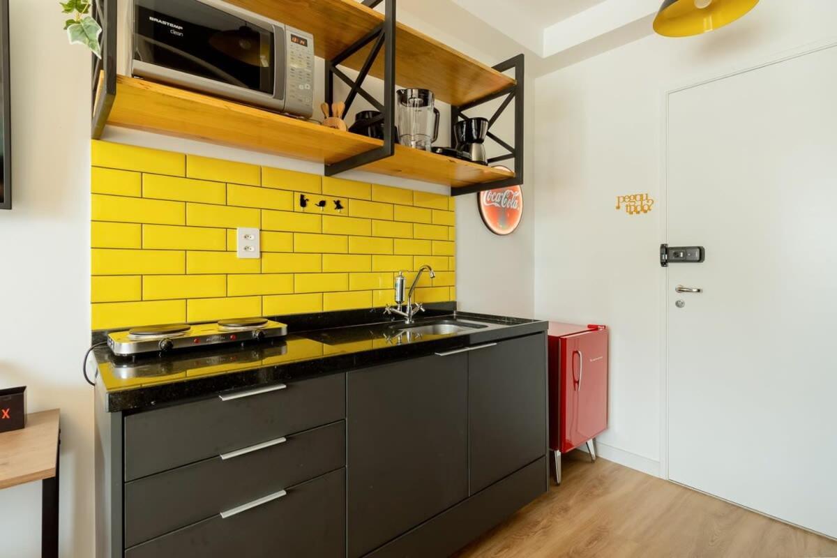 Apartamento B Homy Consolacao - Decorado Com Varanda Cp2004