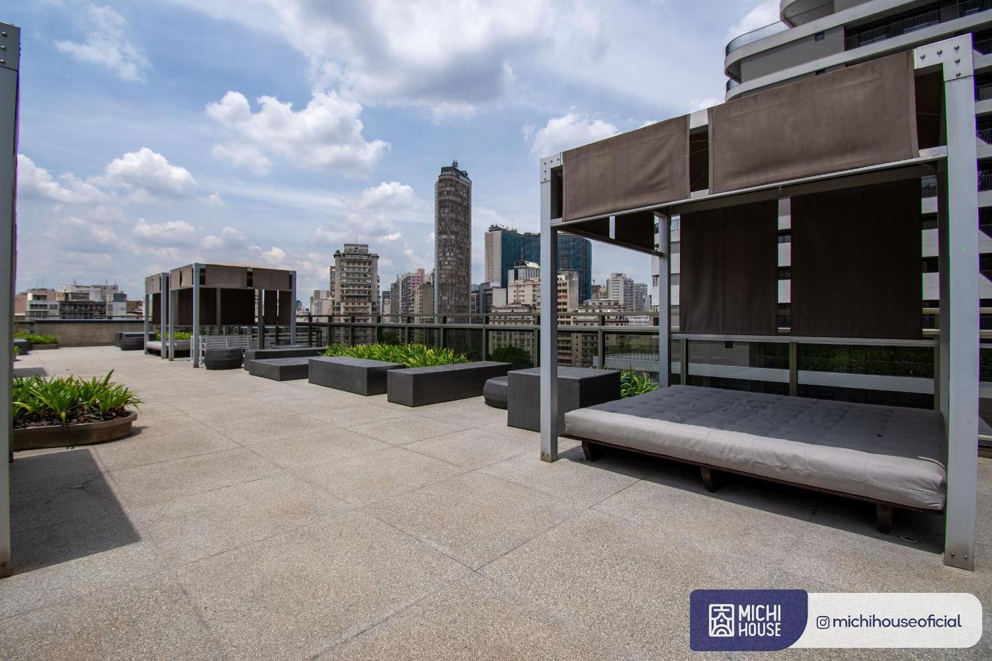 Apartment Encantador Studio Republica Ac/wf Vista Incrivel Sao Paulo