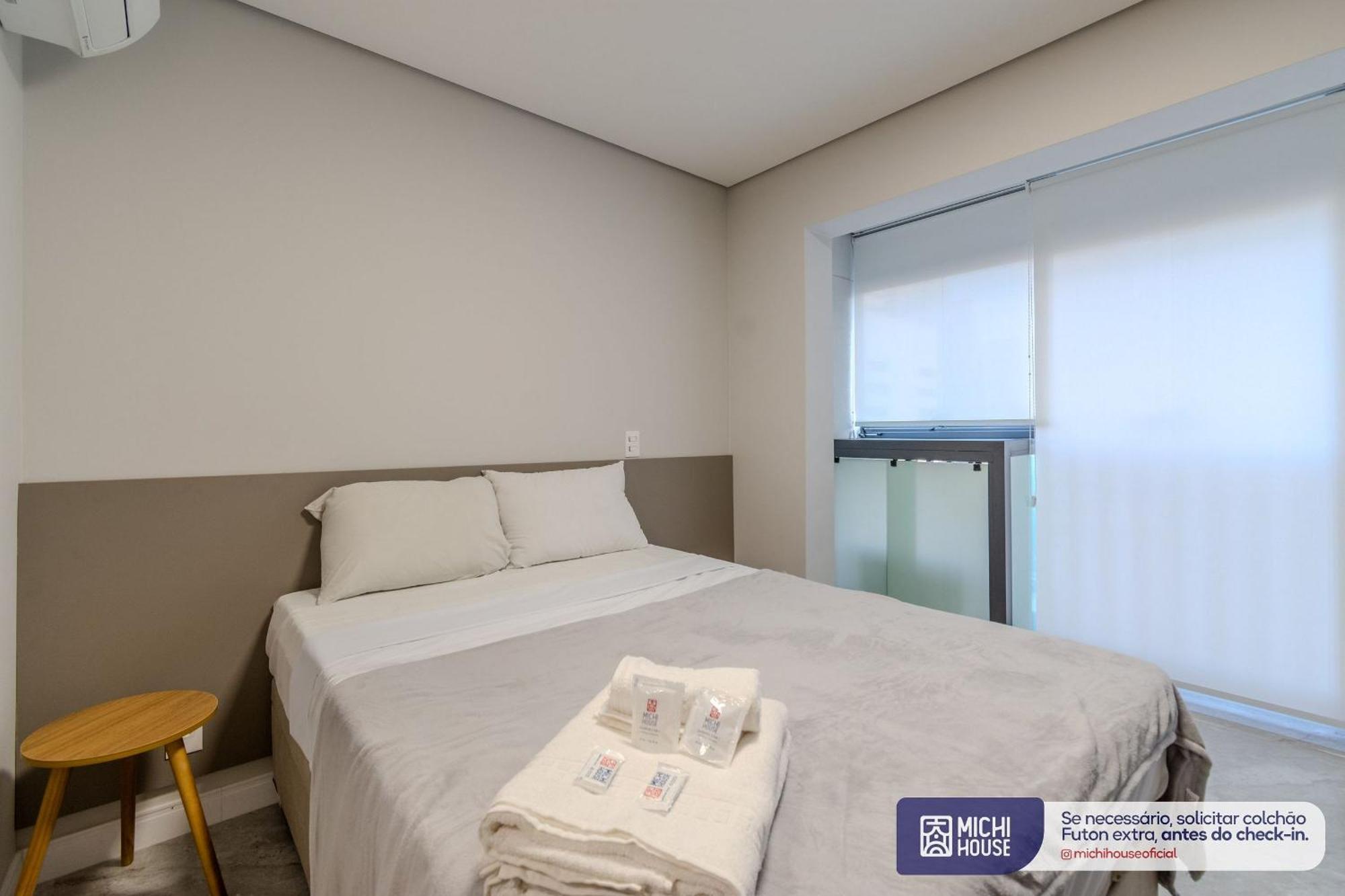 Apartment Aconchegante Studio Metro Paraiso Ac/wf