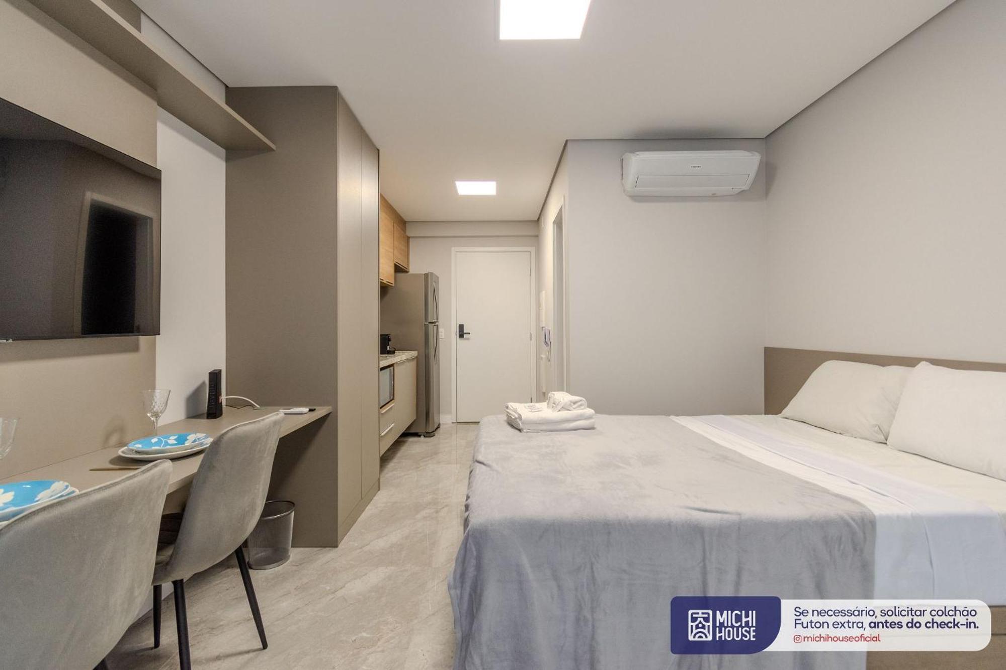 Apartamento Aconchegante Studio Metro Paraiso Ac/wf *