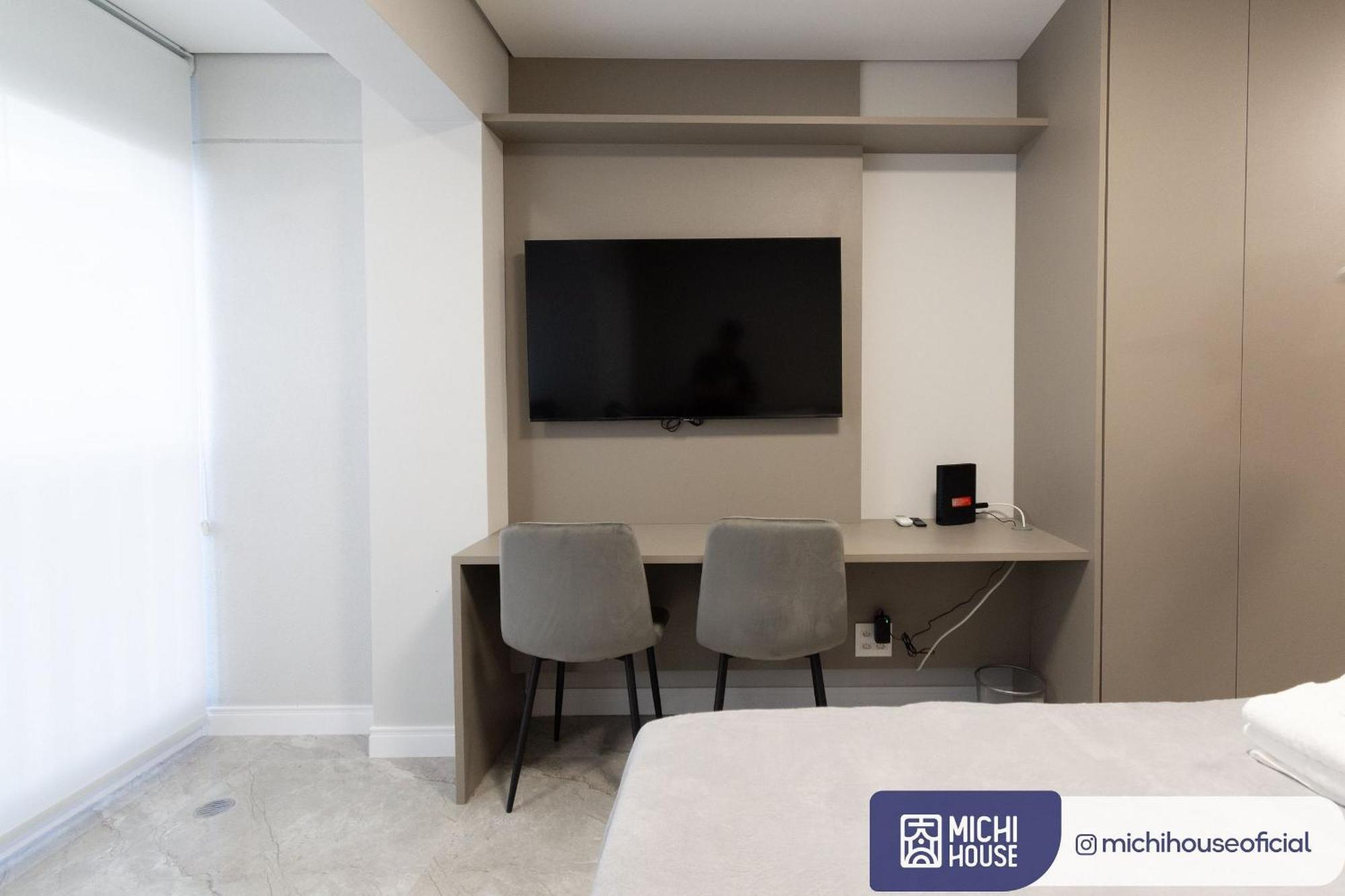 Apartamento Maravilhoso Studio Metro Paraiso Ac/wf
